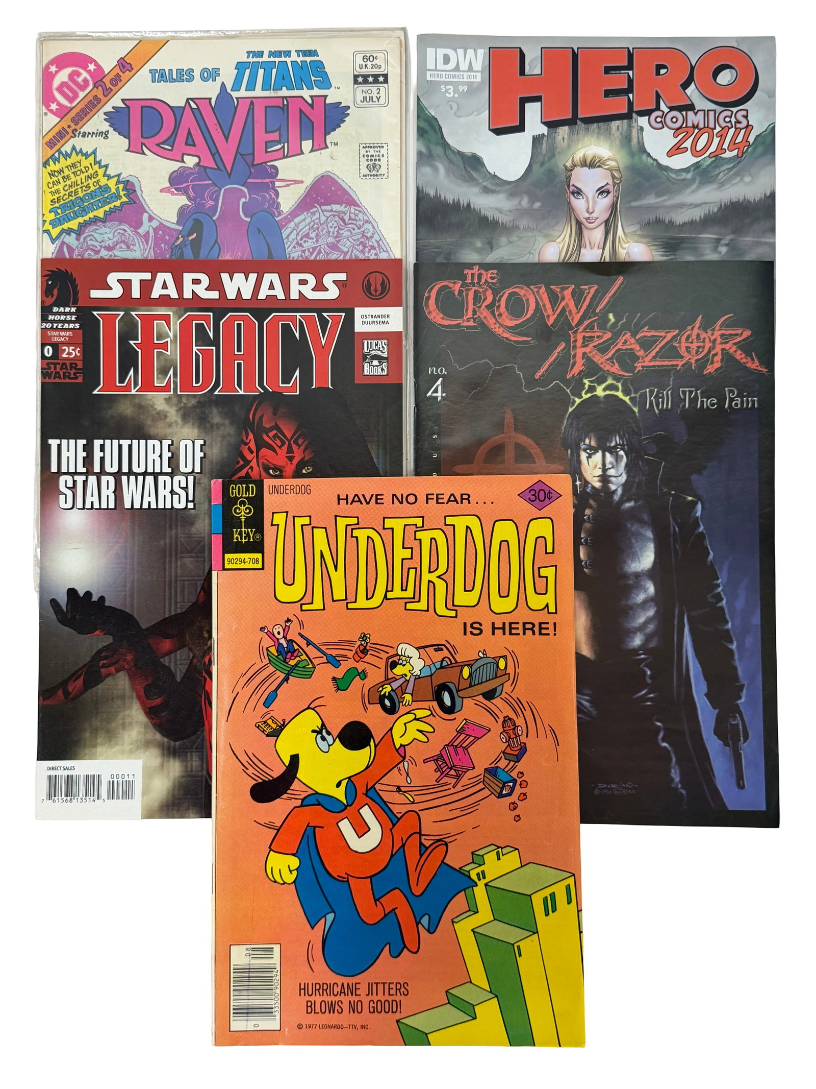 Star Wars Legacy #0 & Raven Mini-Series Comic Lot ? Dark Horse Key Issue (1 of 2)