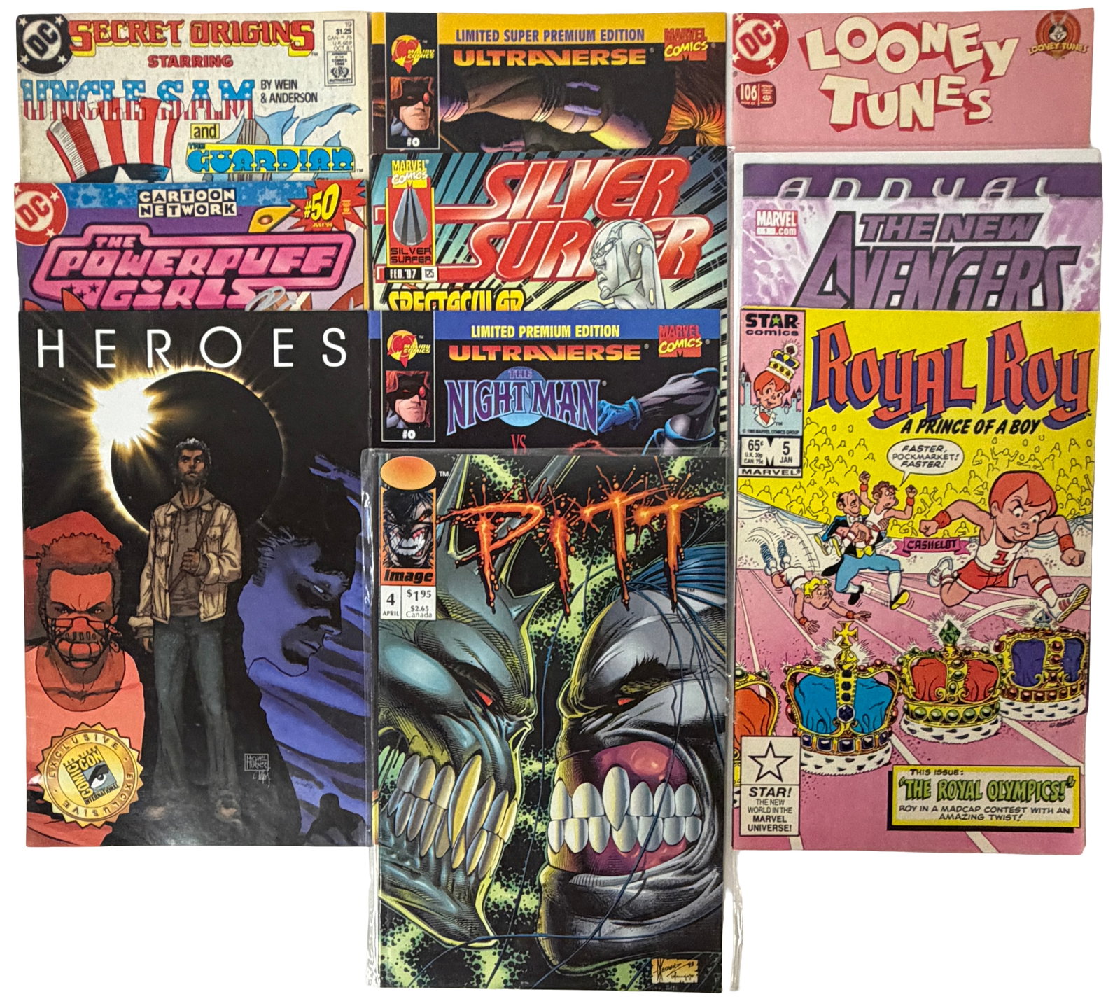 Silver Surfer, Ultraverse & Indie Comic Lot ? Mixed Modern (1 of 3)