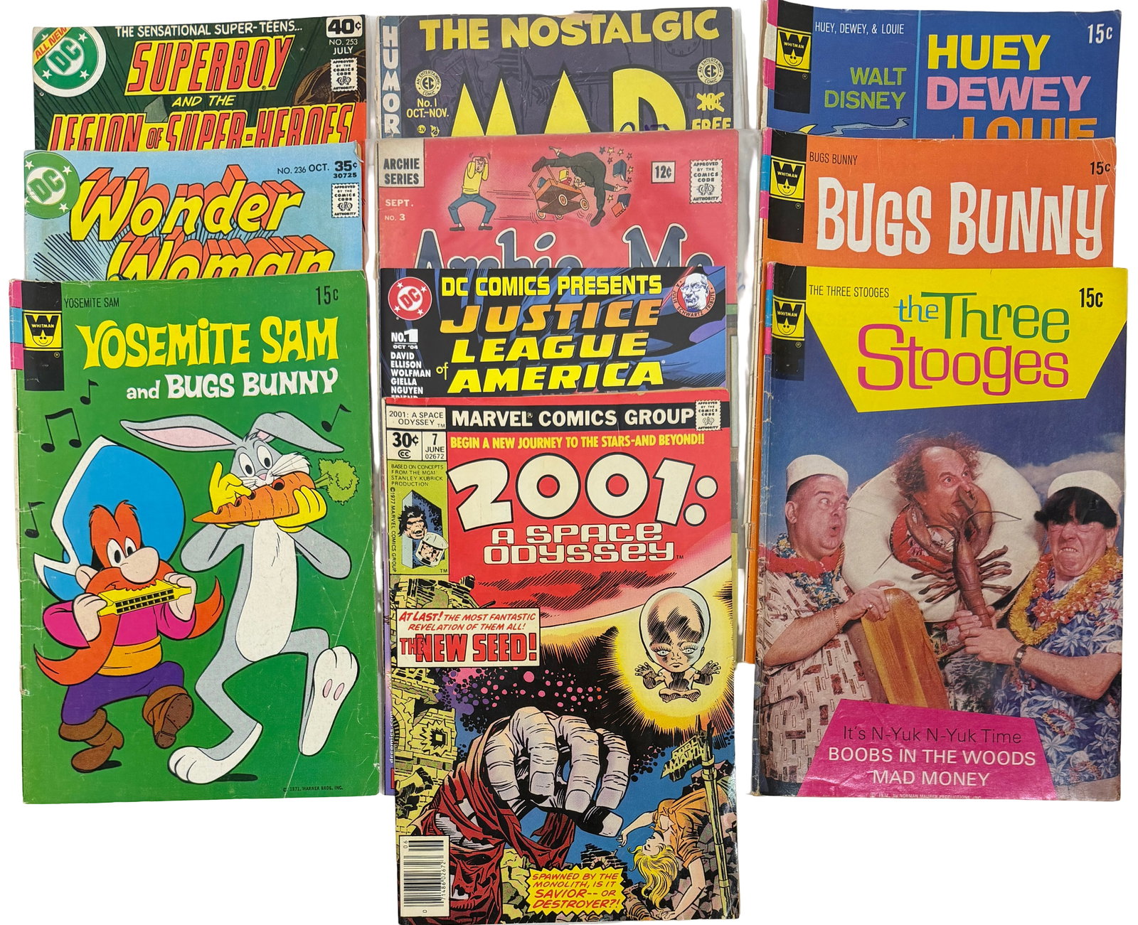 Superboy, Wonder Woman & Looney Tunes Comic Lot ? Bronze Age Mix (1 of 3)