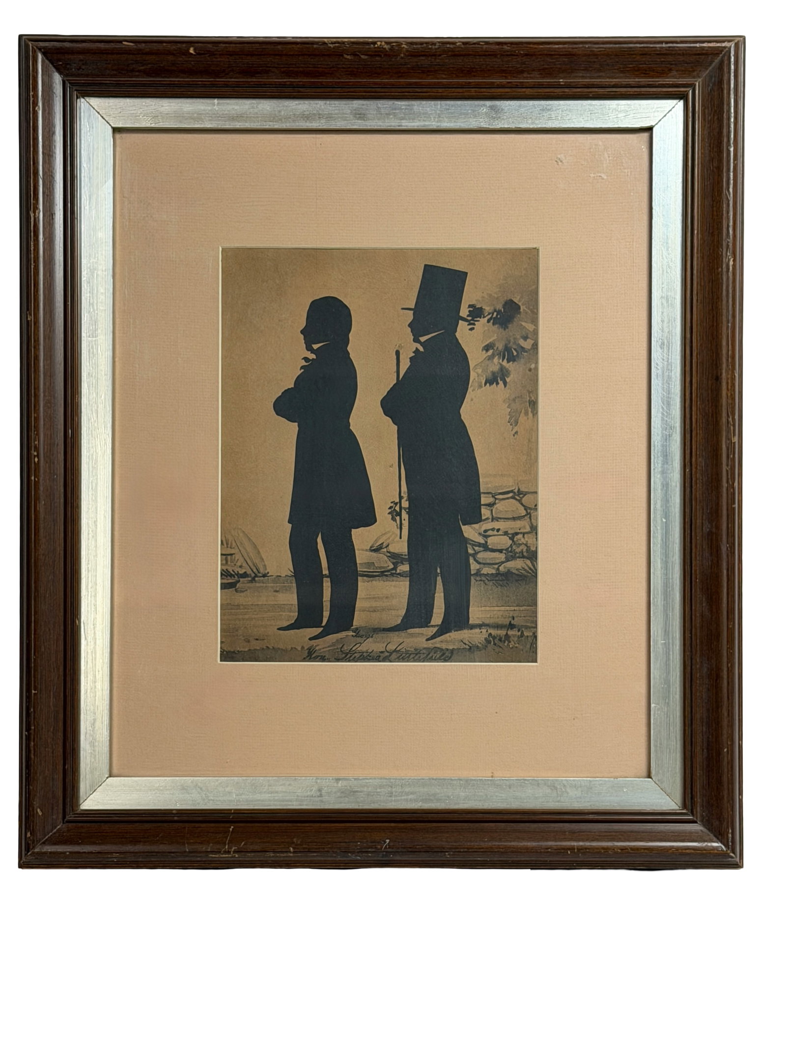 Silhouette Portrait Artwork (Signed) (1 of 4)