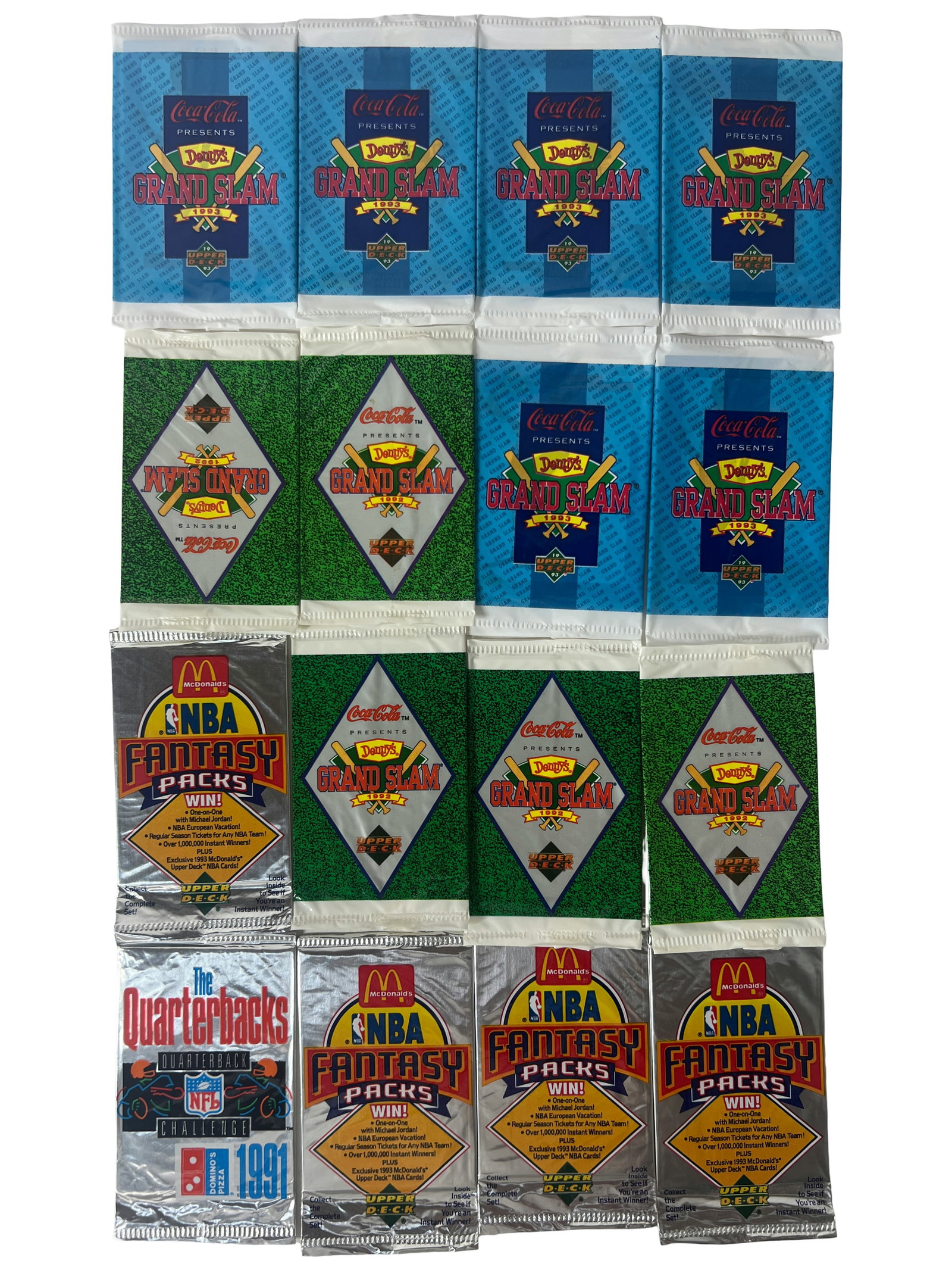 Mixed Sealed Promo Sports Card Packs Lot (1 of 5)