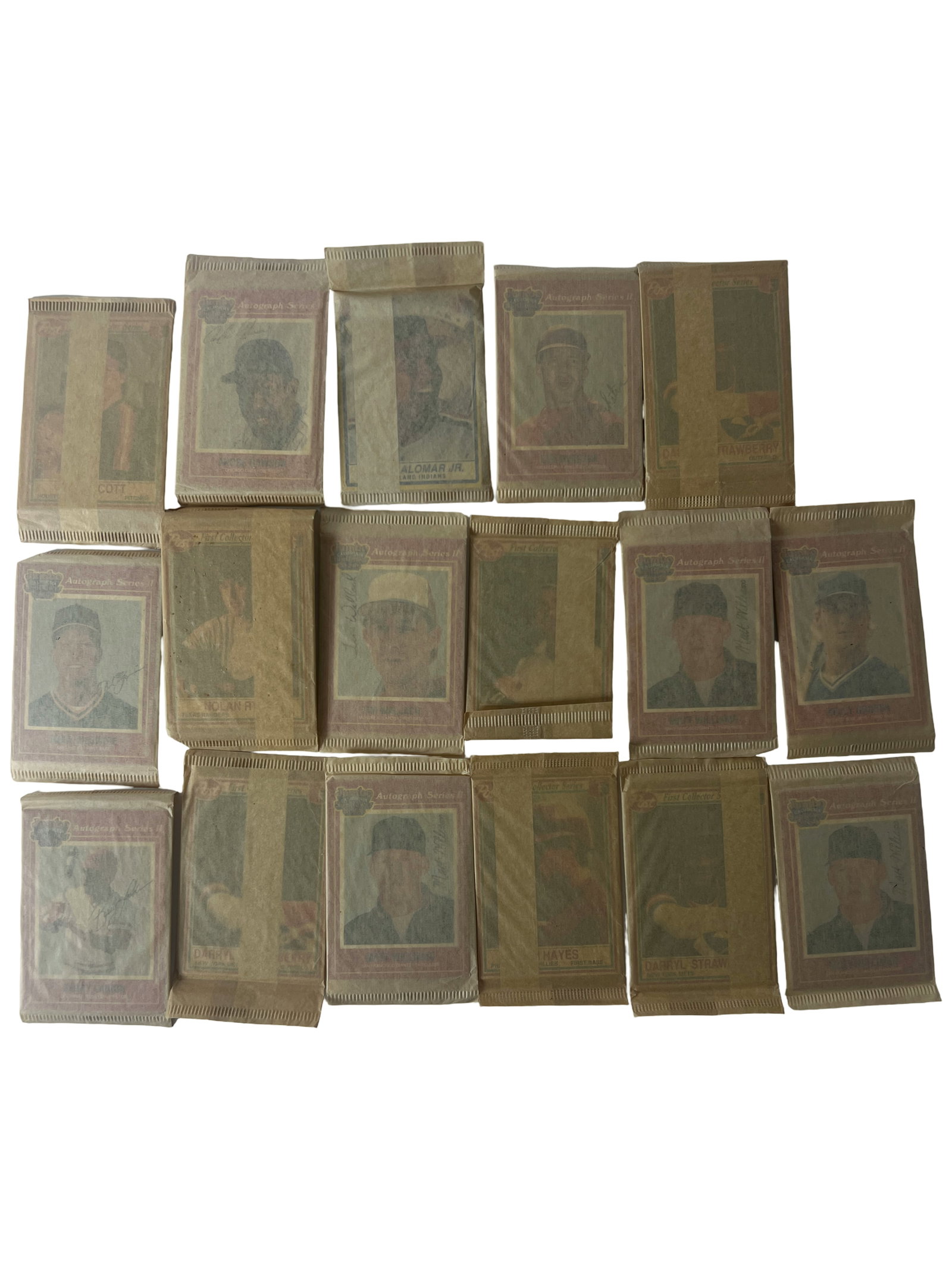 Sealed Autograph Series Baseball Packs (Group) (1 of 6)