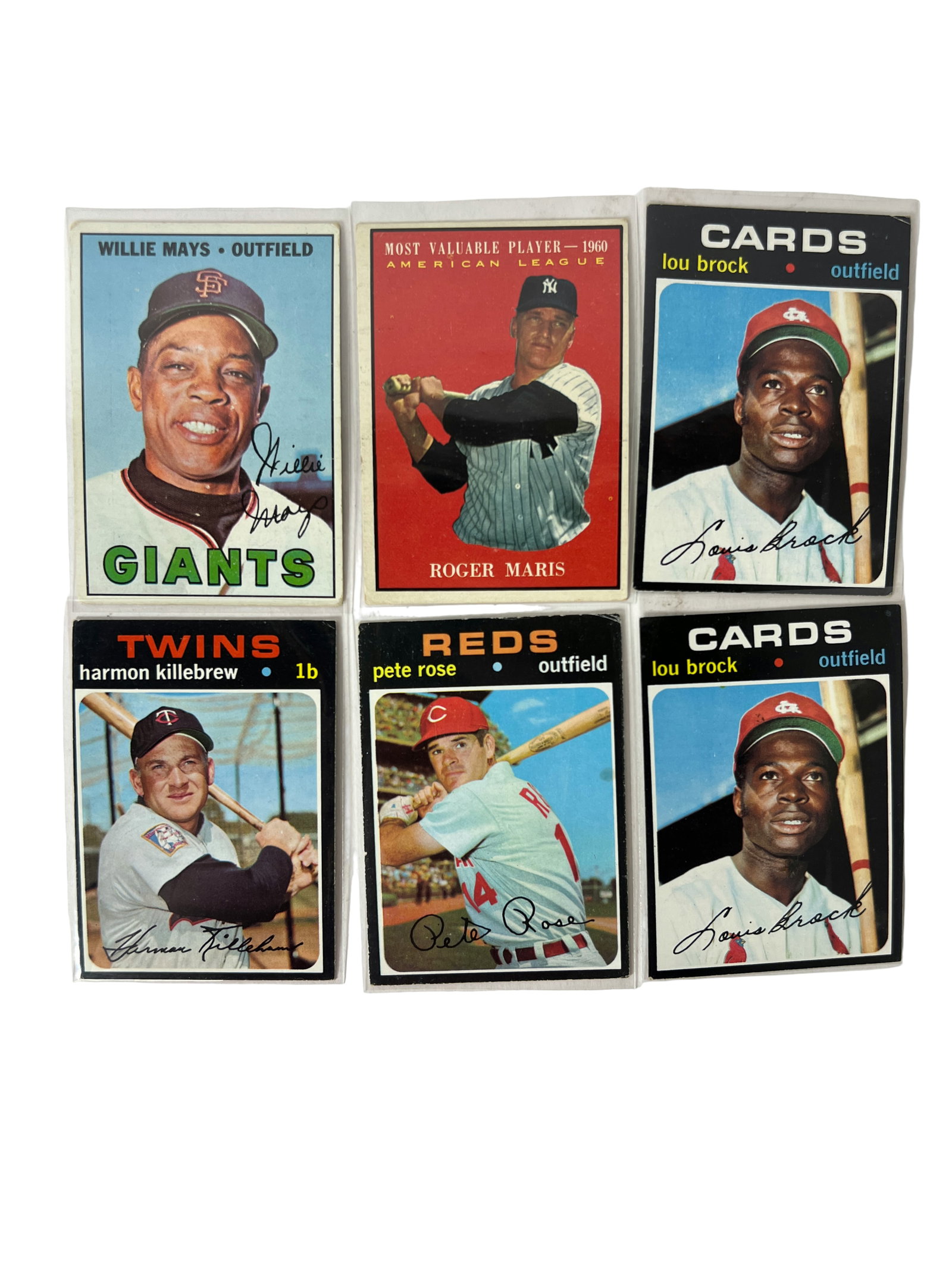 Vintage Baseball Star Card Group (1 of 4)