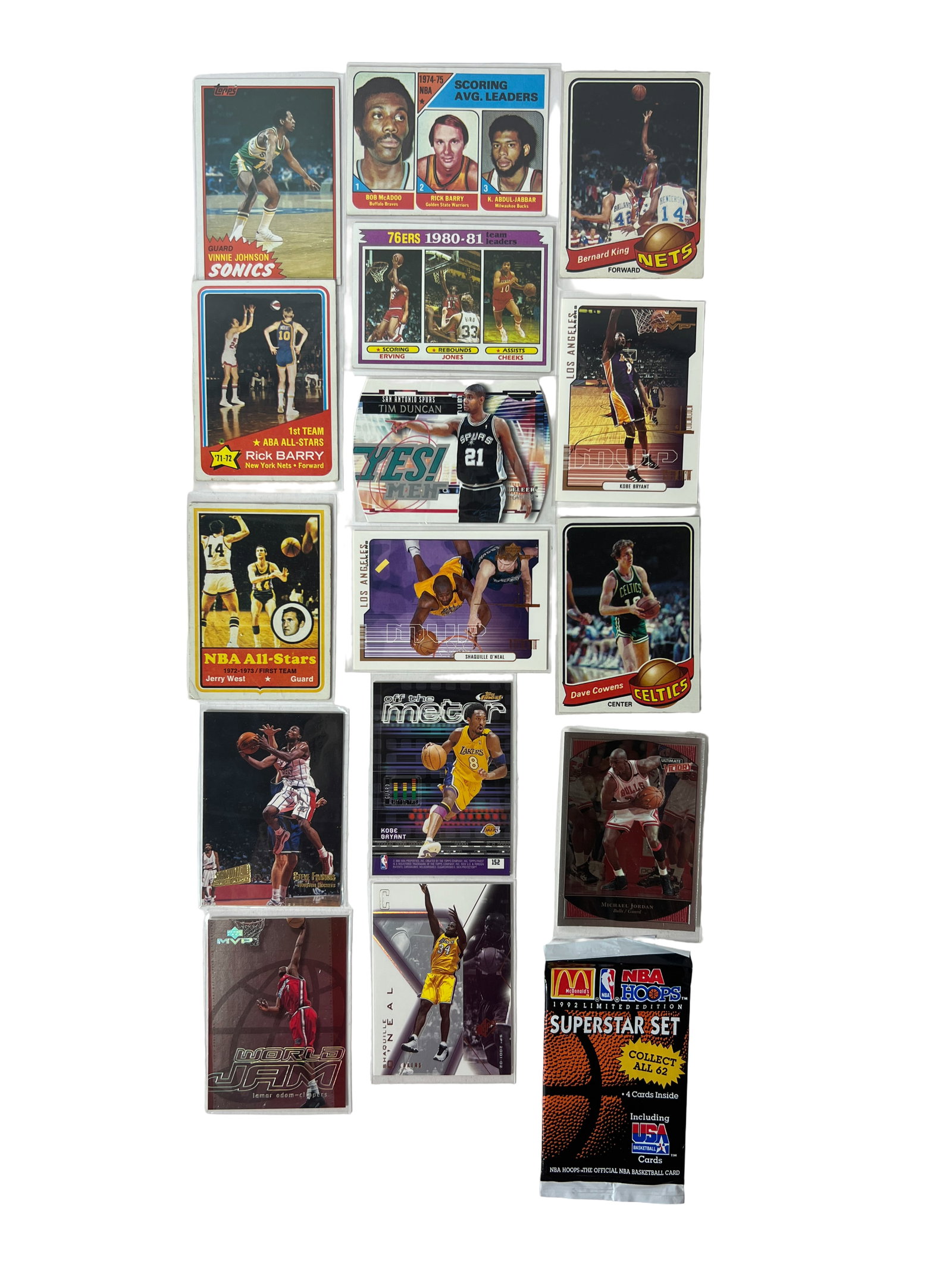 Basketball Card Lot with Stars and Inserts (1 of 4)