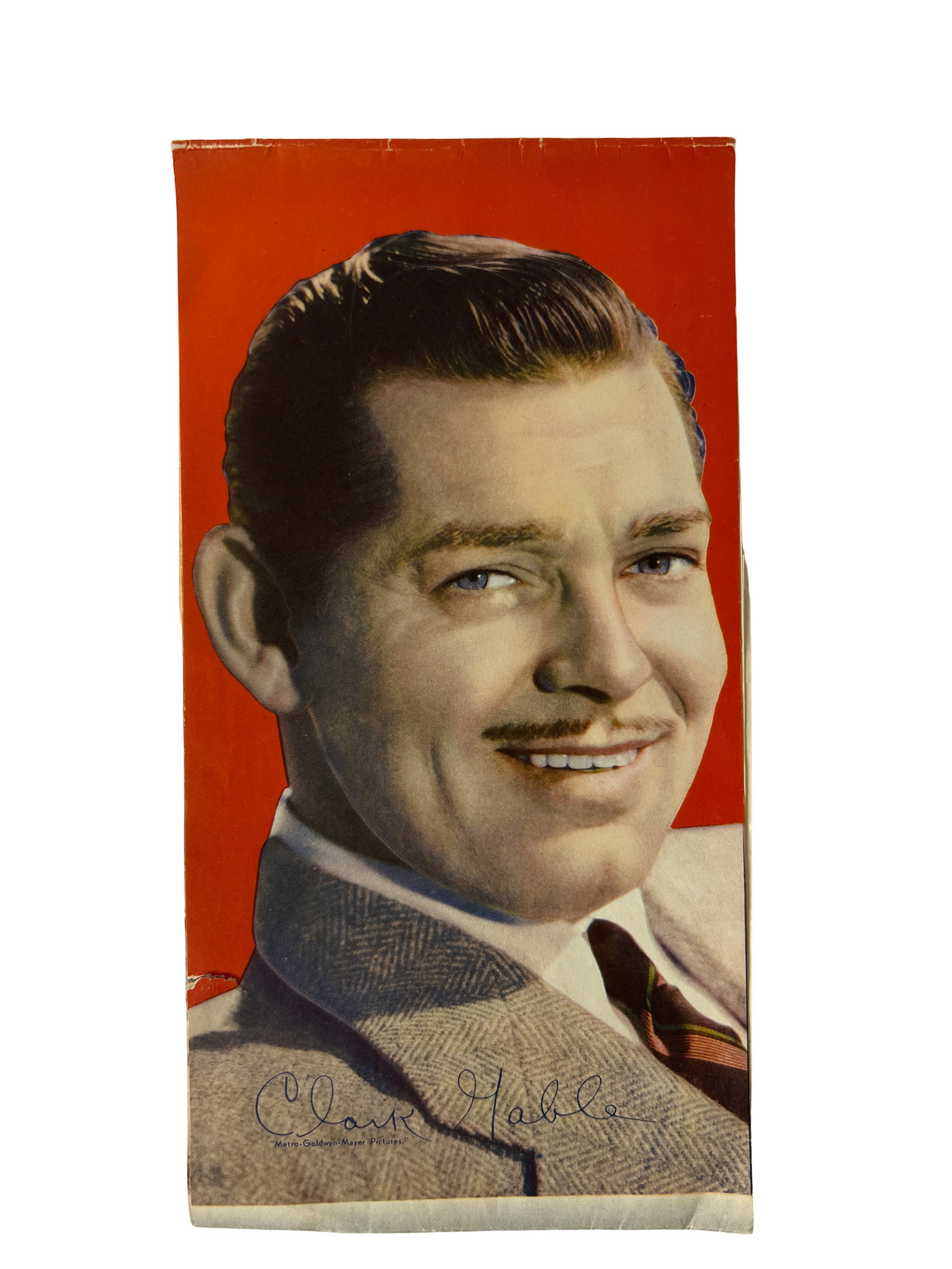 Clark Gable Portrait Postcard Signed (1 of 4)