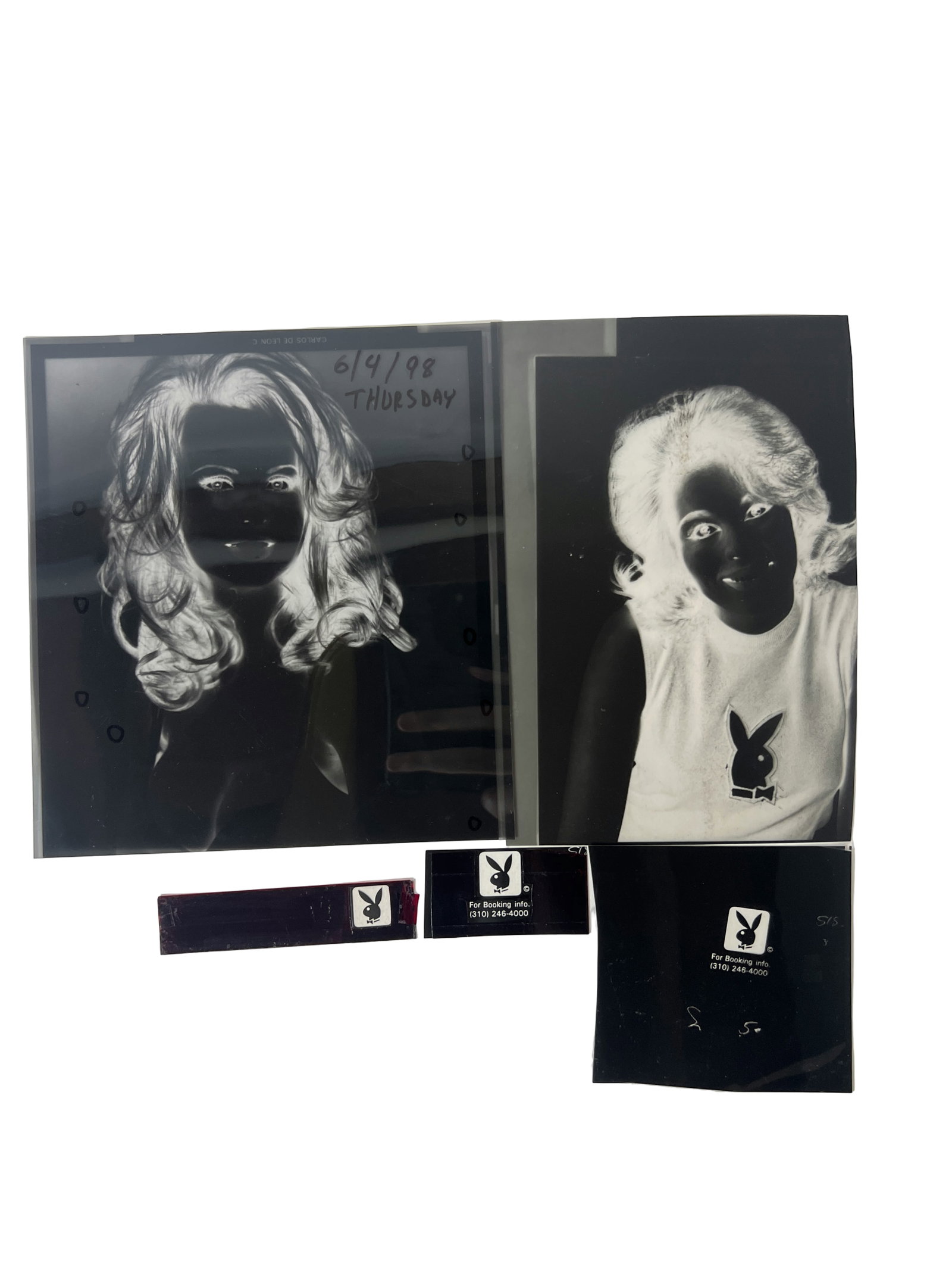 Playboy Bunny Negative Transparencies (Group) (1 of 5)