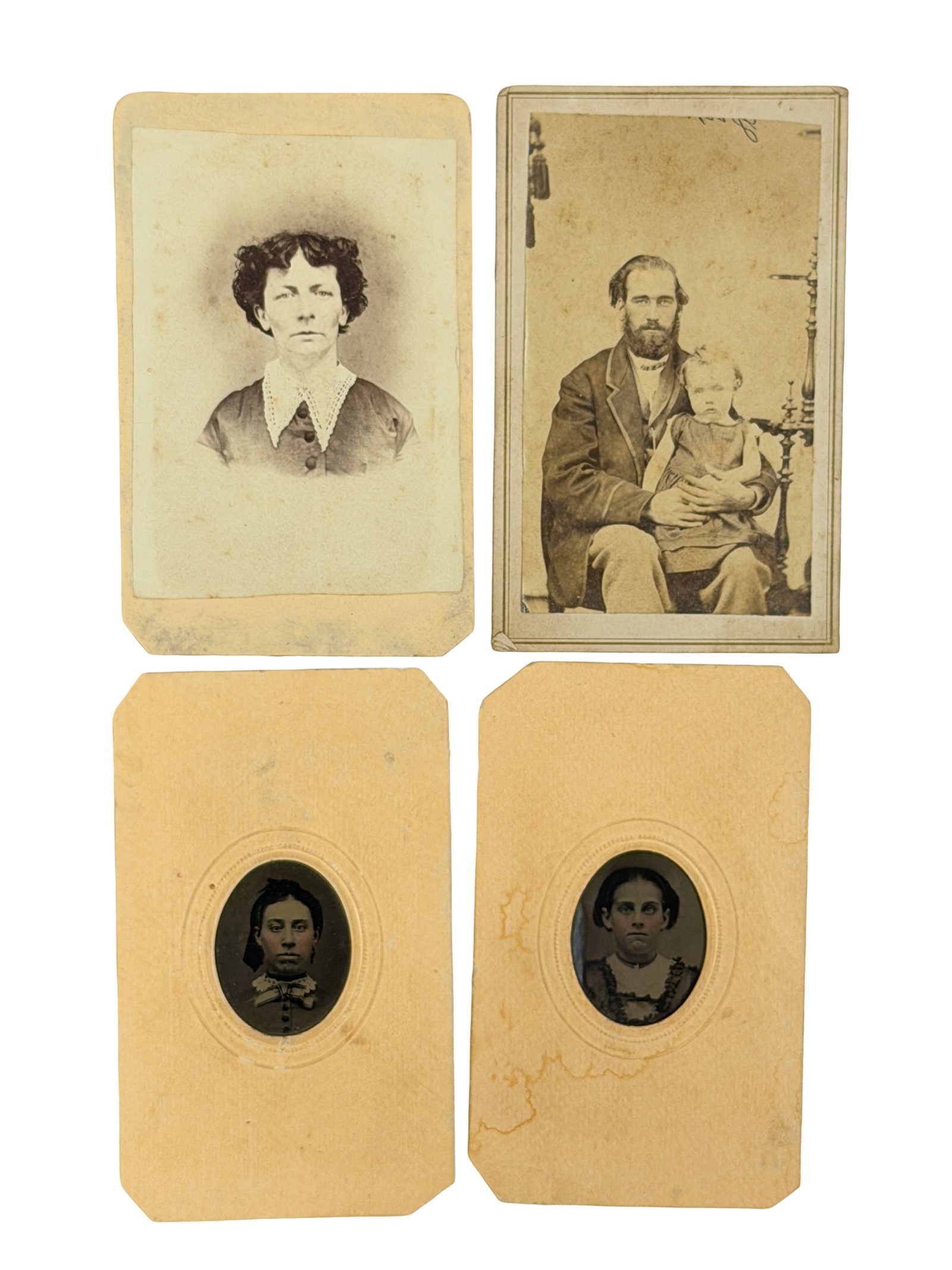 Tintype & Cabinet Card Photograph Group (1 of 5)