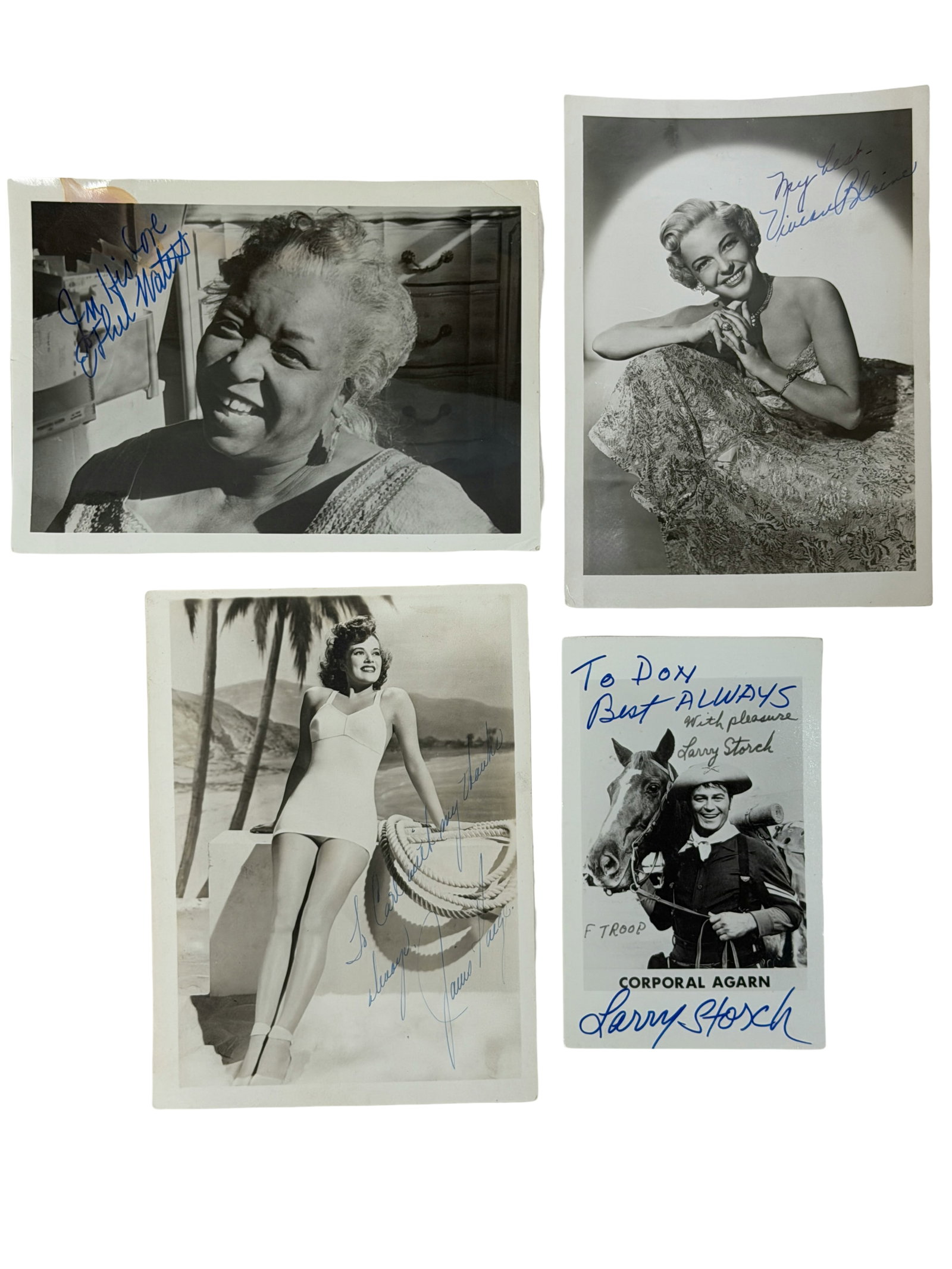 Signed Hollywood Celebrity Photos (4) (1 of 9)