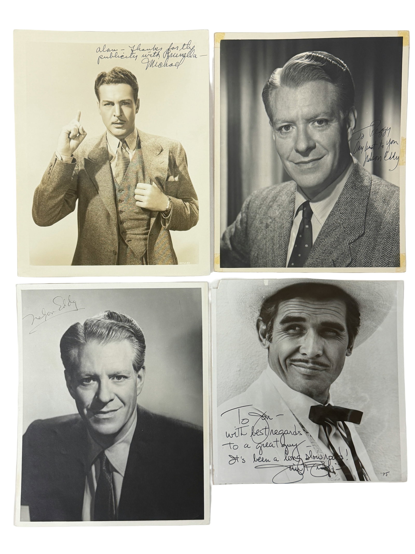Signed Actor Photos incl. Ronald Woods & others (2) (1 of 9)