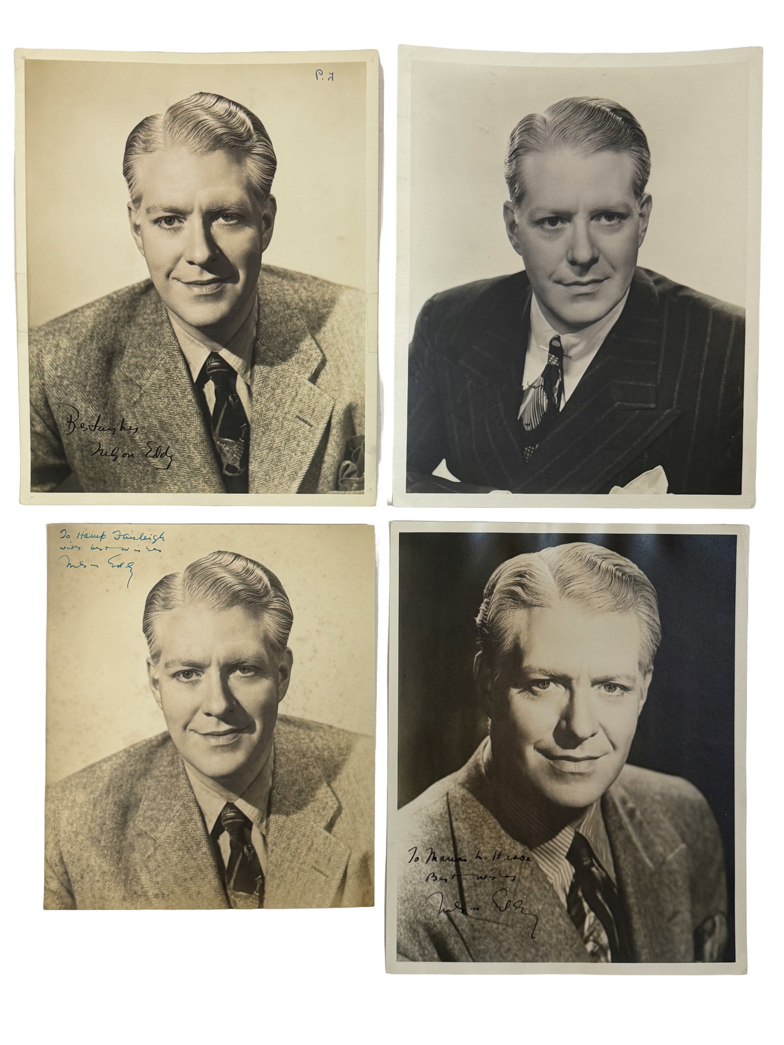 Group of Signed Actor Portraits (Ted Allan & others) (1 of 9)