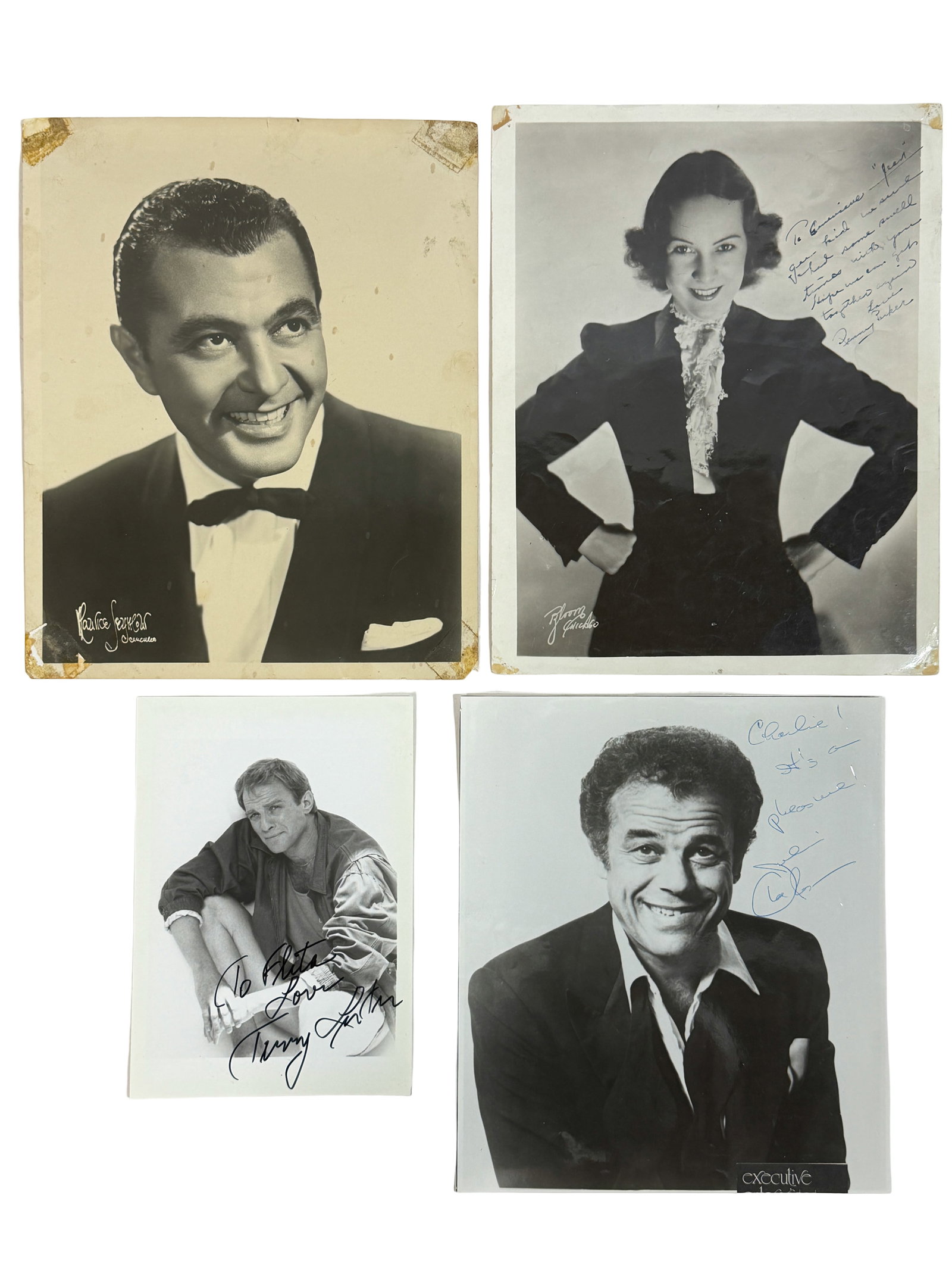 Signed Celebrity Photos incl. Cesar Romero & others (4) (1 of 9)
