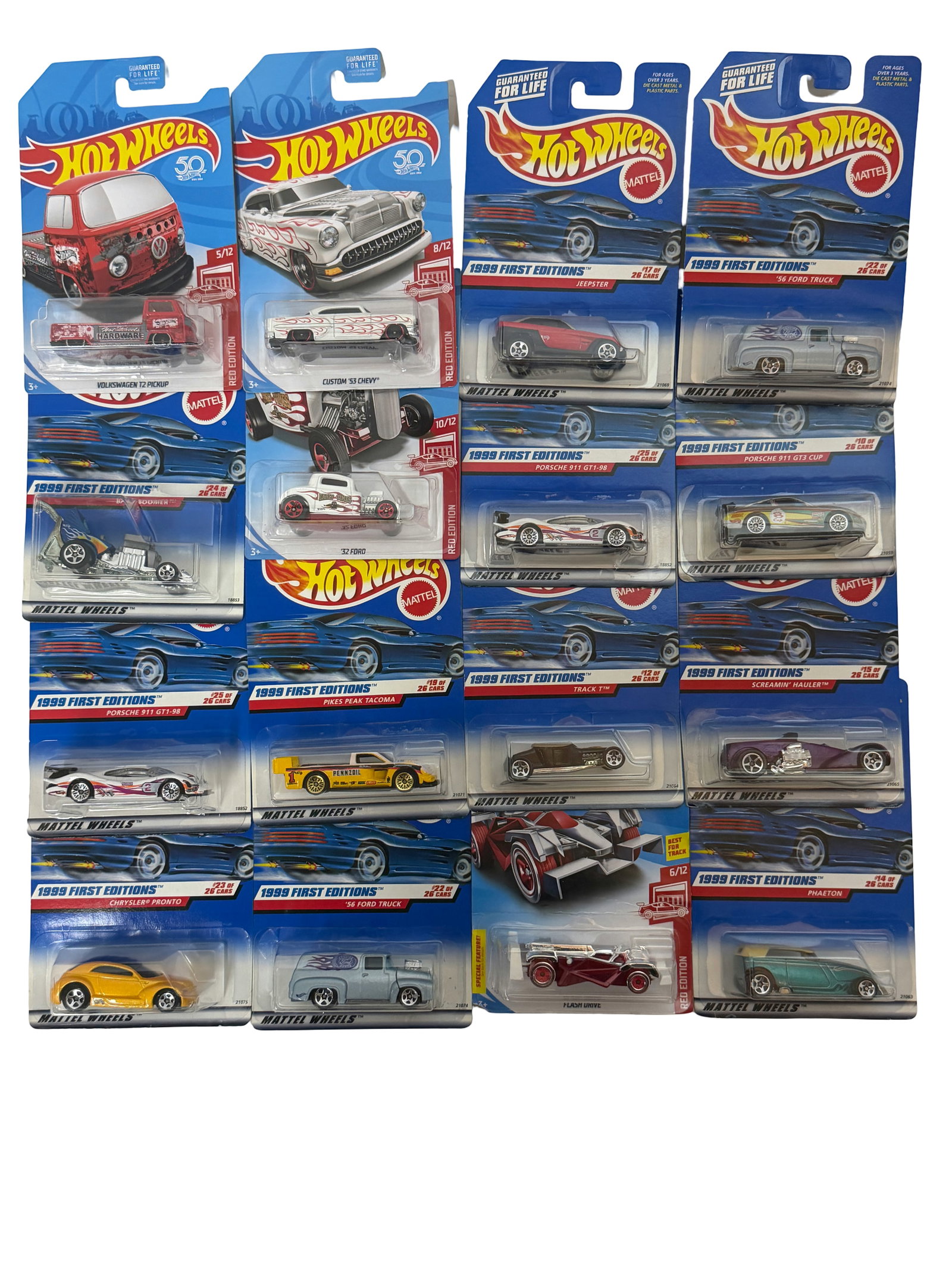 Hot Wheels 1999 First Editions Die-Cast Cars (large group) (1 of 5)