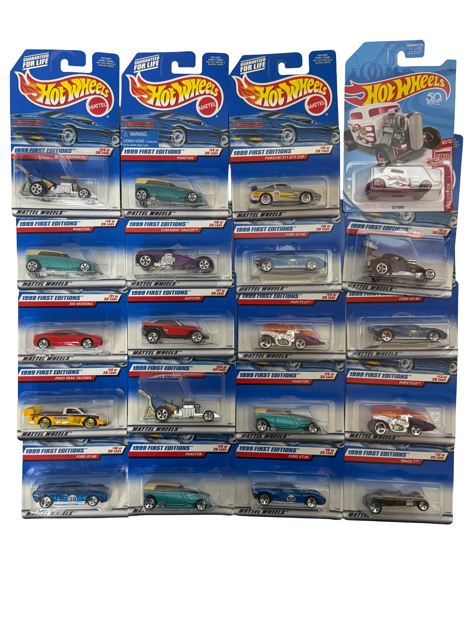 Hot Wheels 1999 First Editions Die-Cast Cars (large group #3) (1 of 3)