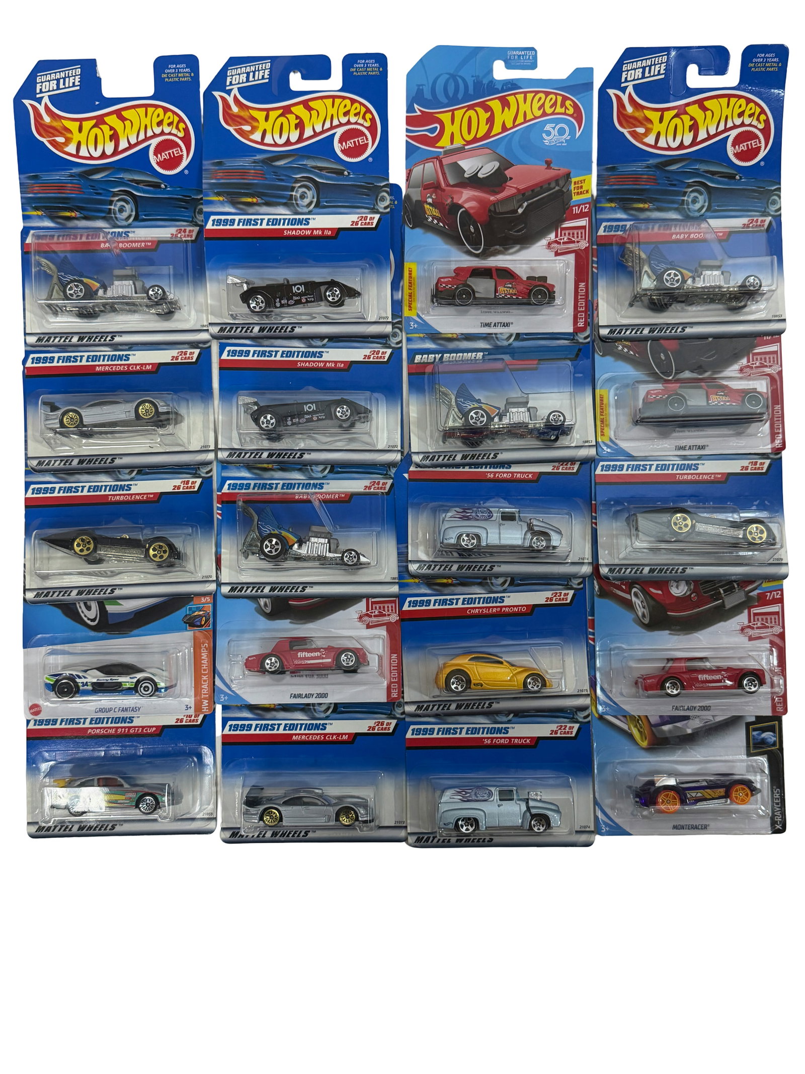 Hot Wheels 1999 First Editions Die-Cast Cars (large group #4) (1 of 3)