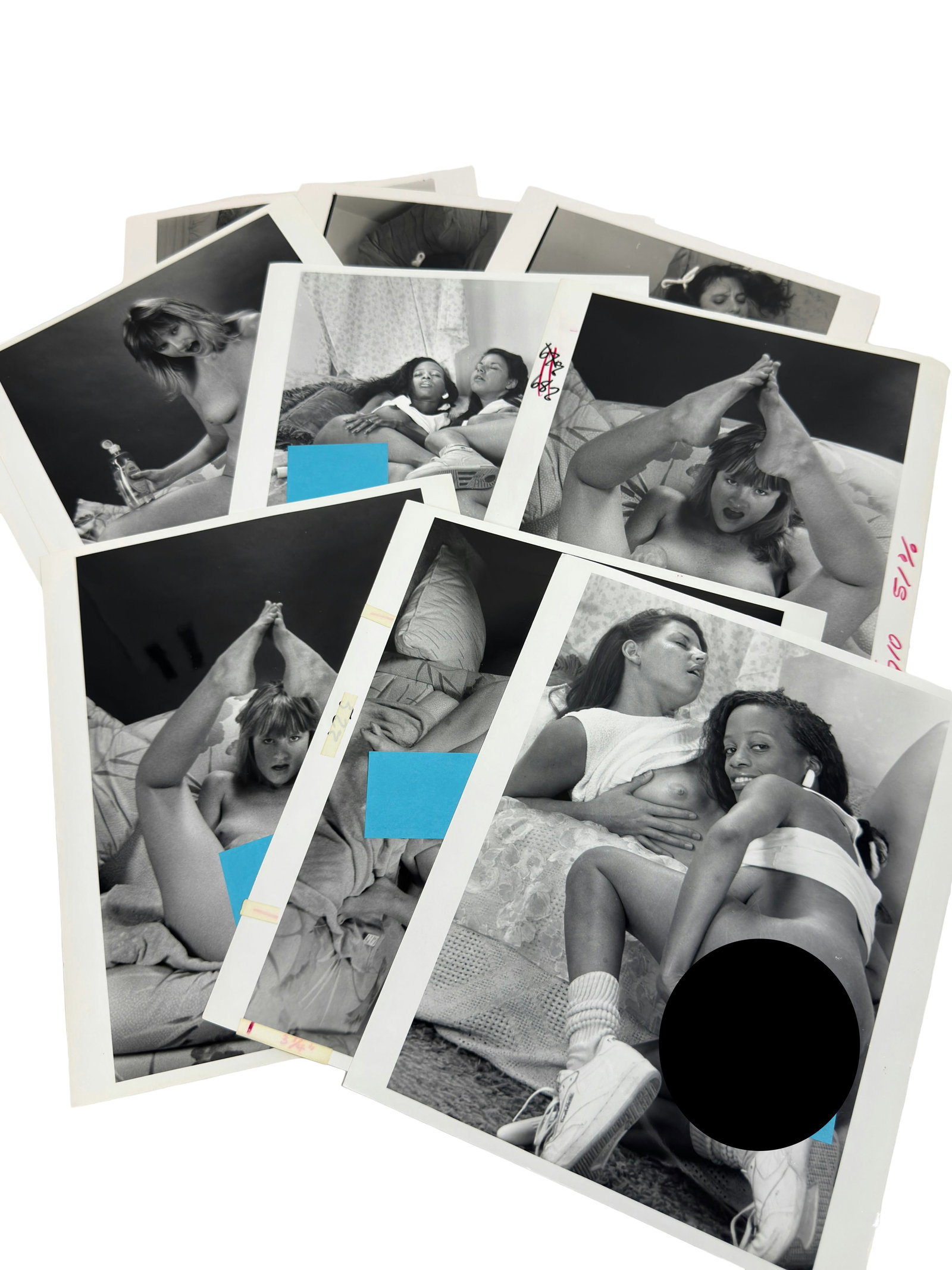 Black and White Erotic Female Nude Bondage Photographs: Black and White Erotic Female Nude Photographs