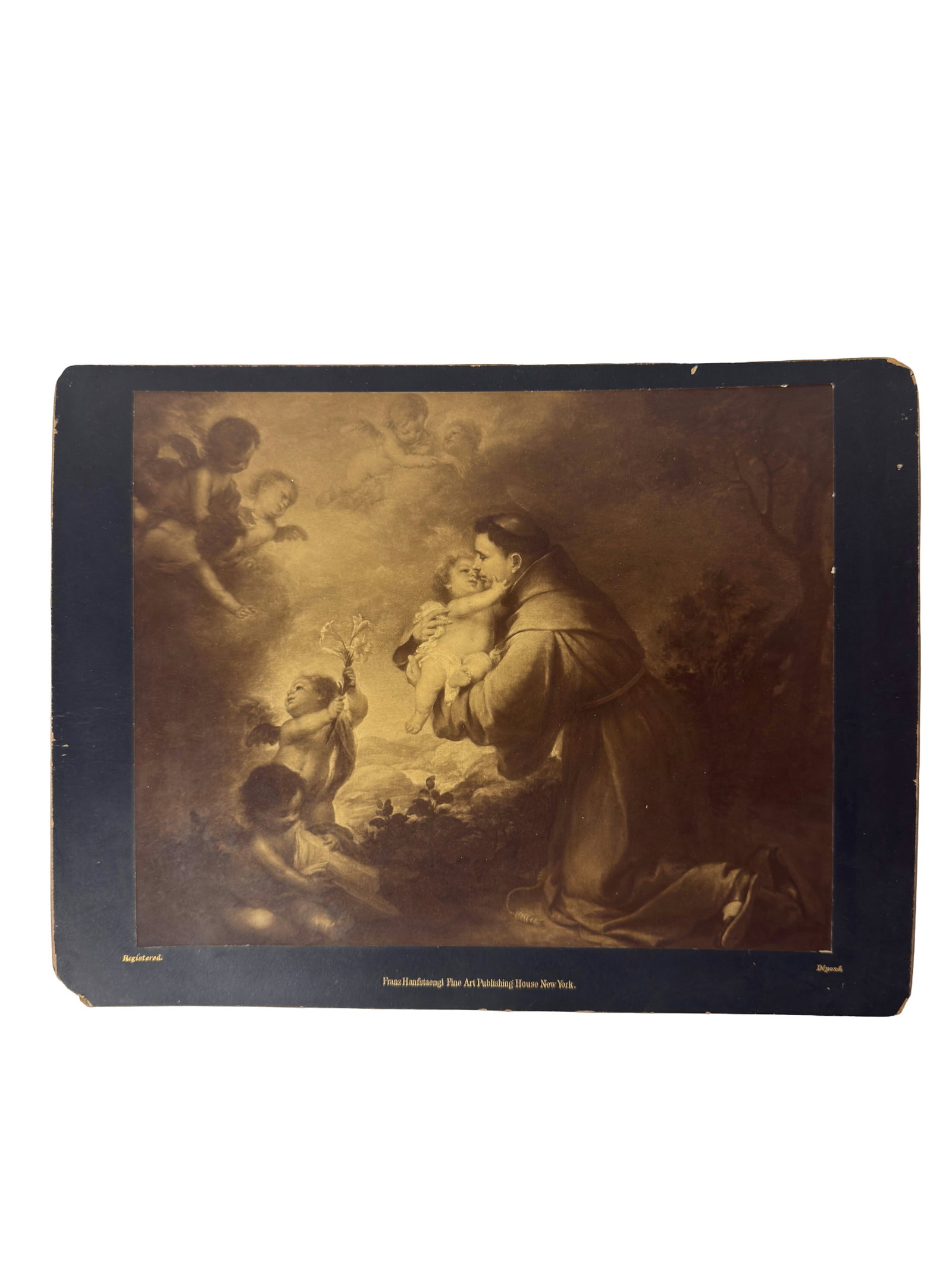 Antique Bartolome Esteban Murillo Painting Photography (1 of 9)