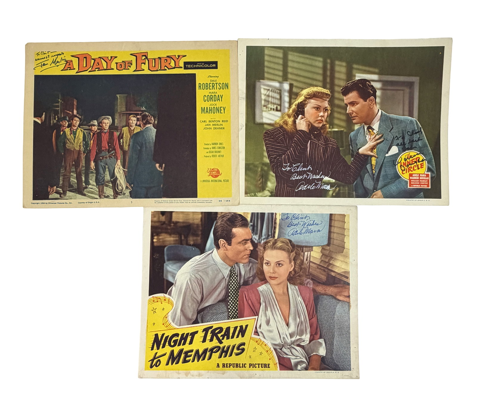 Vintage Hand Movie Lobby Cards (3 pcs) (1 of 5)