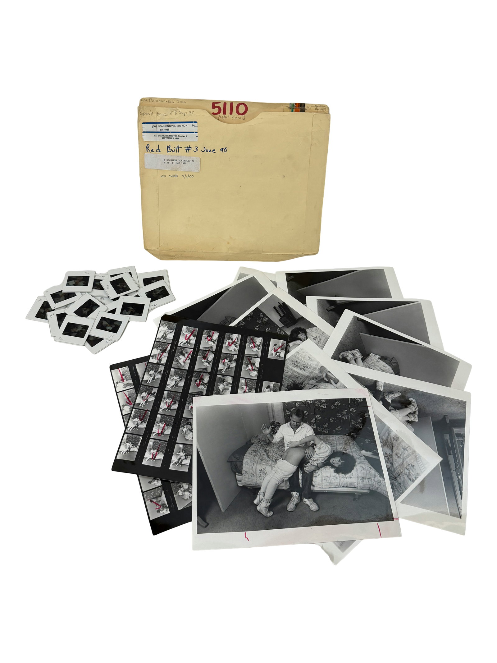 Erotic Nude Photo Archive: Black and white photos, slides, negatives, adult photography archive