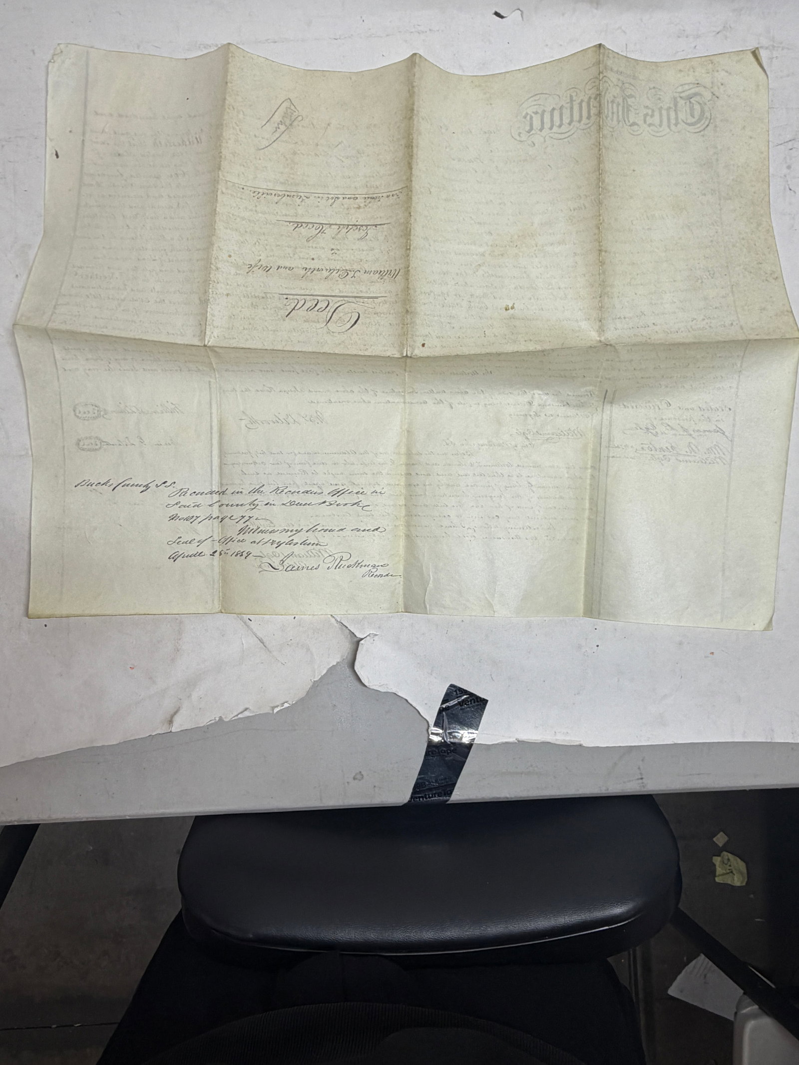 1818 Pennsylvania Indenture Document - 4