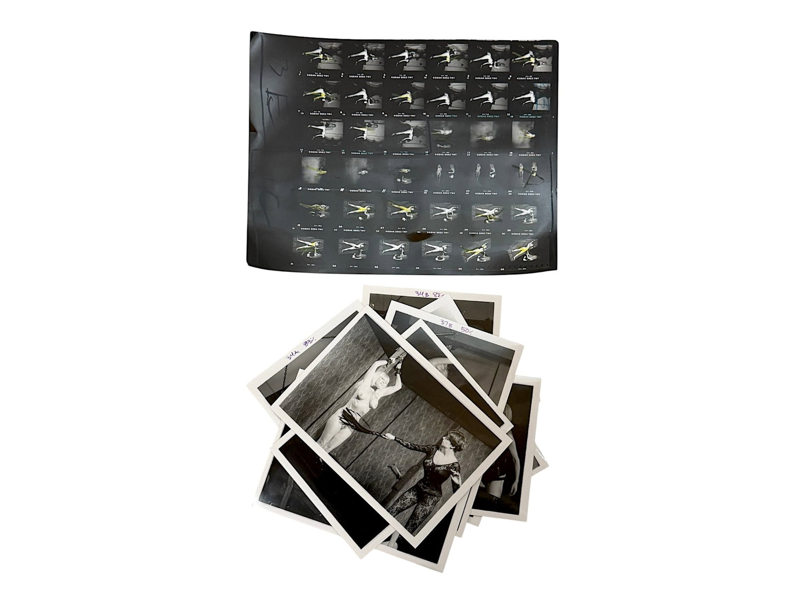 Bondage Photography Contact Sheet & Print Group I (1 of 6)
