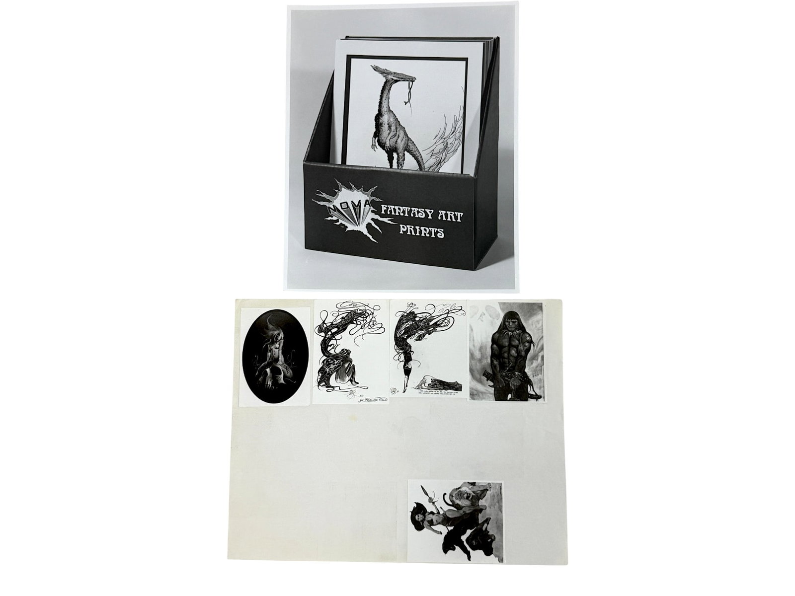 Ken Kelly NOVA Fantasy Art Production Art Photo Portfolio (1 of 5)