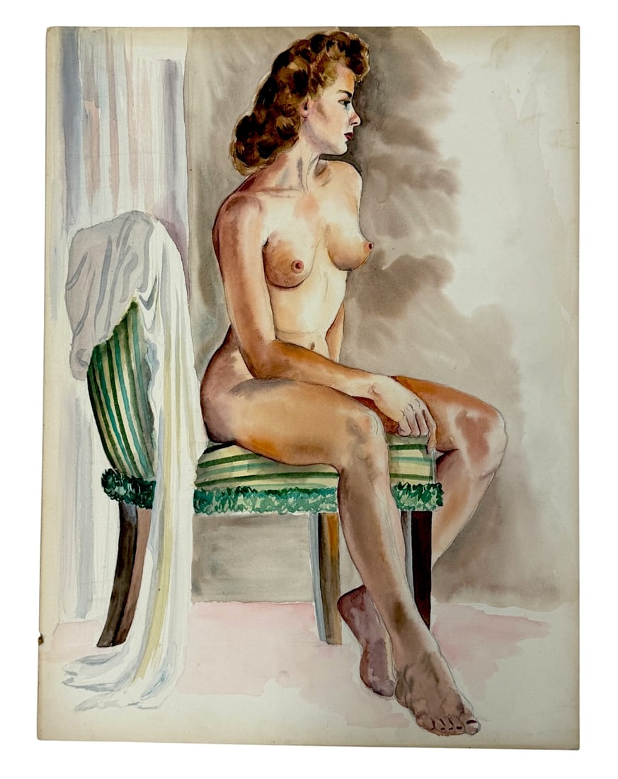 Original Watercolor Figure Study (1 of 4)