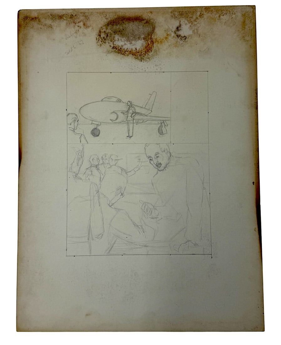 Original Pencil Illustration Board (1 of 5)