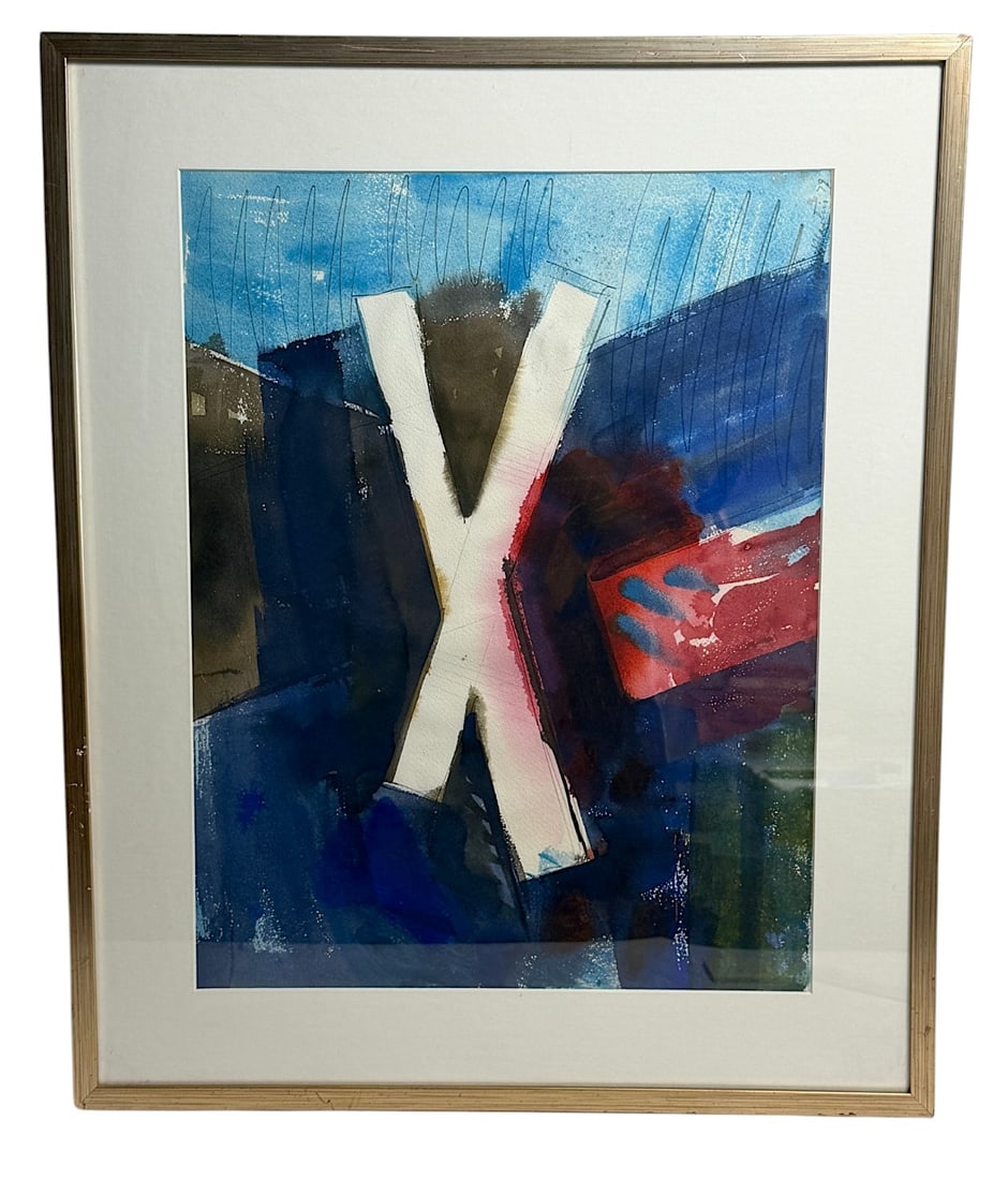 Abstract Mixed Media Artwork (1 of 4)