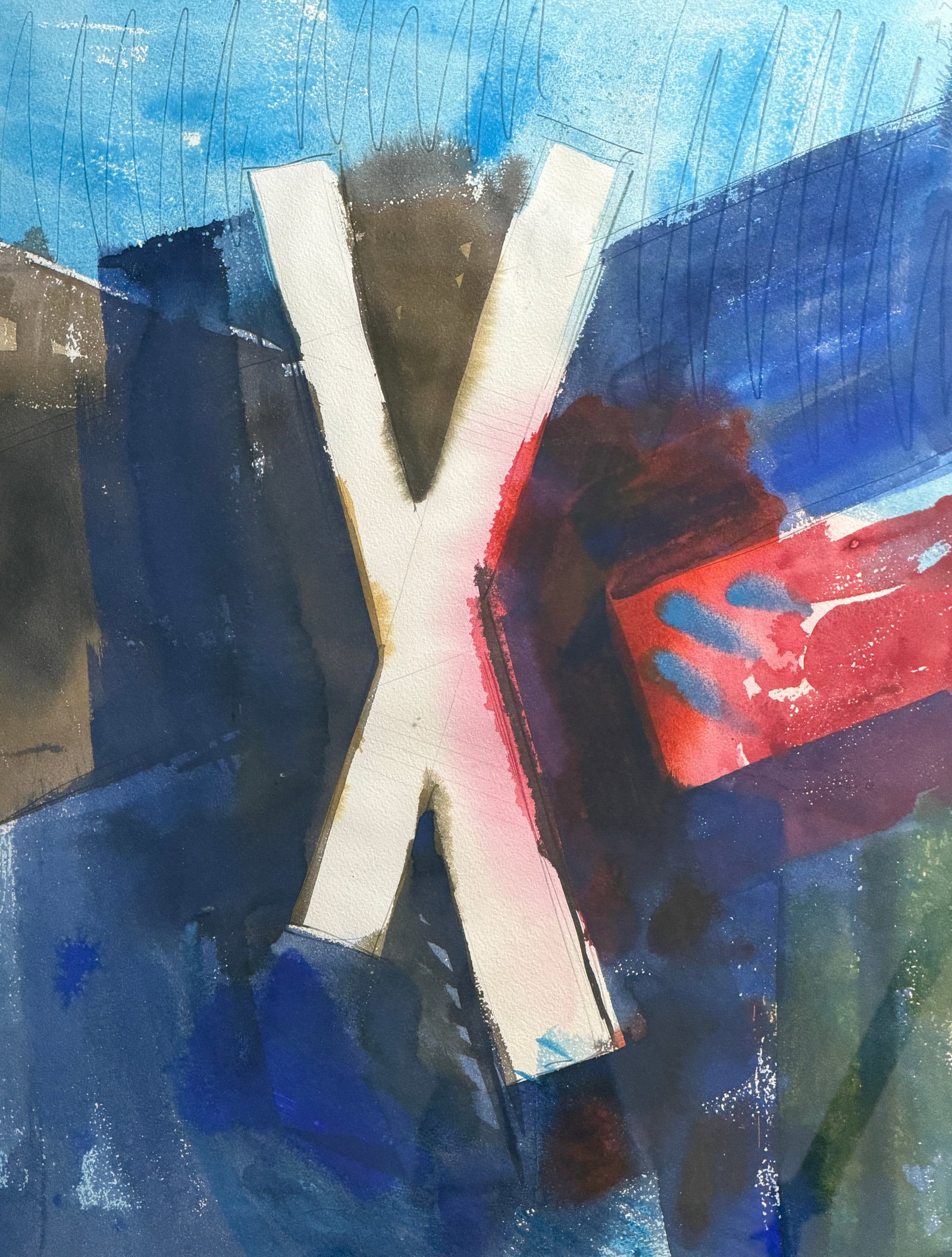Abstract Mixed Media Artwork - 2