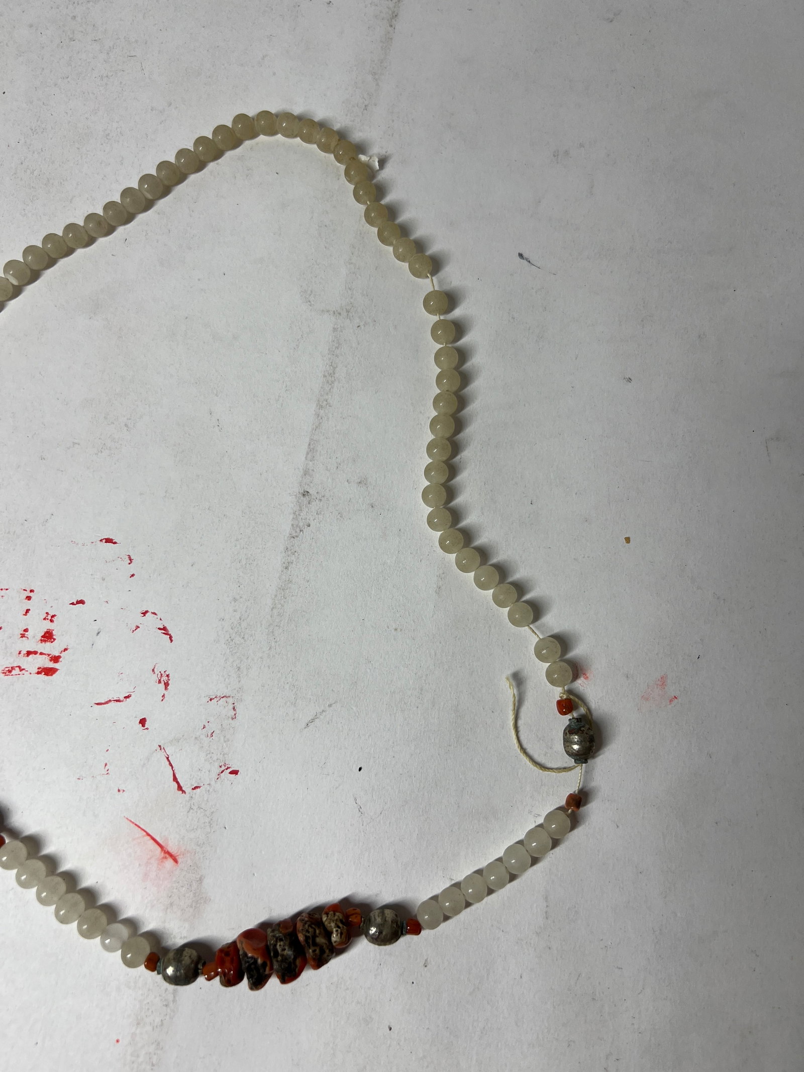 Stone Bead Necklace - 4