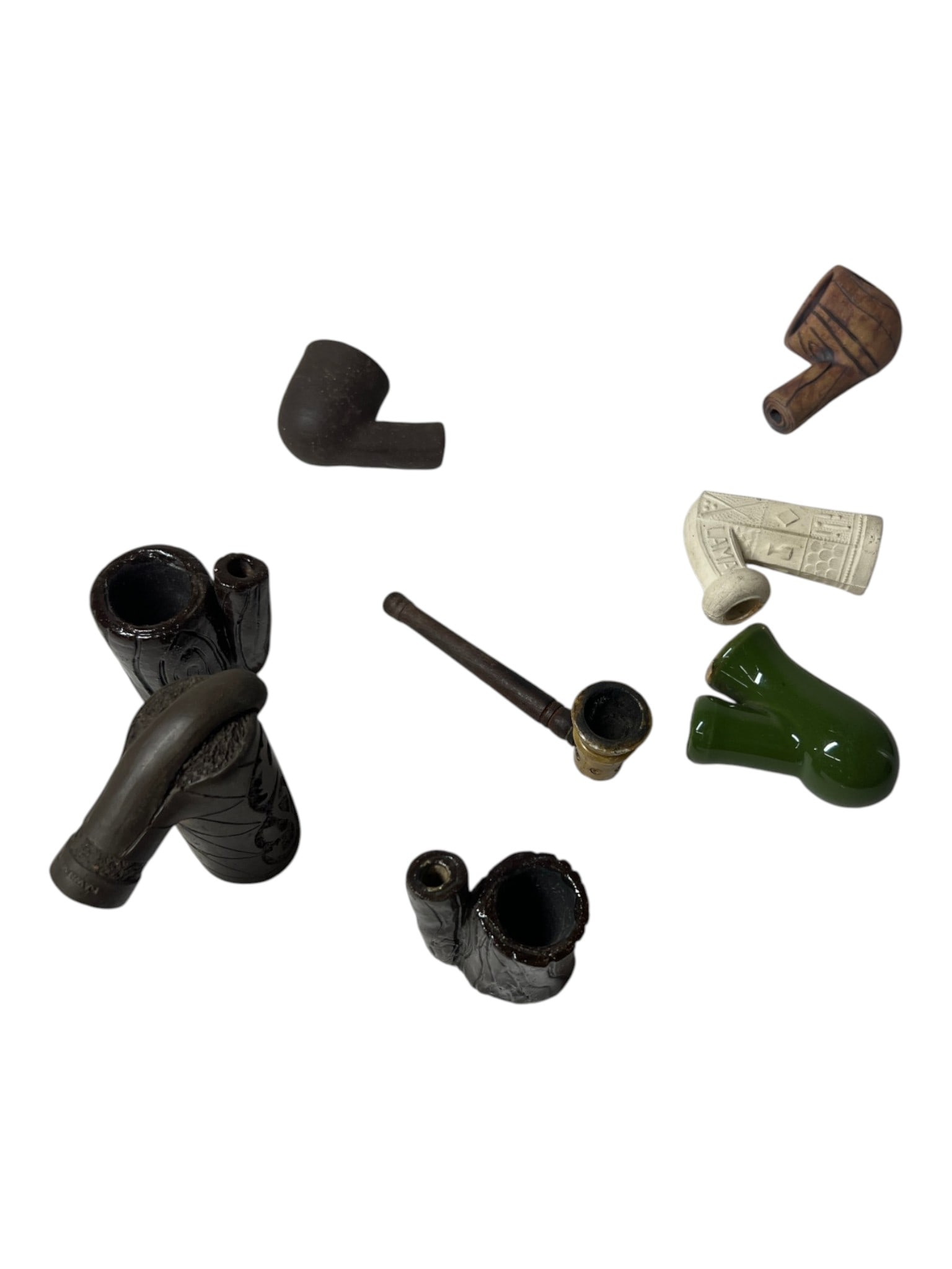 Pipe Parts and Miniature Pipes Group (1 of 5)