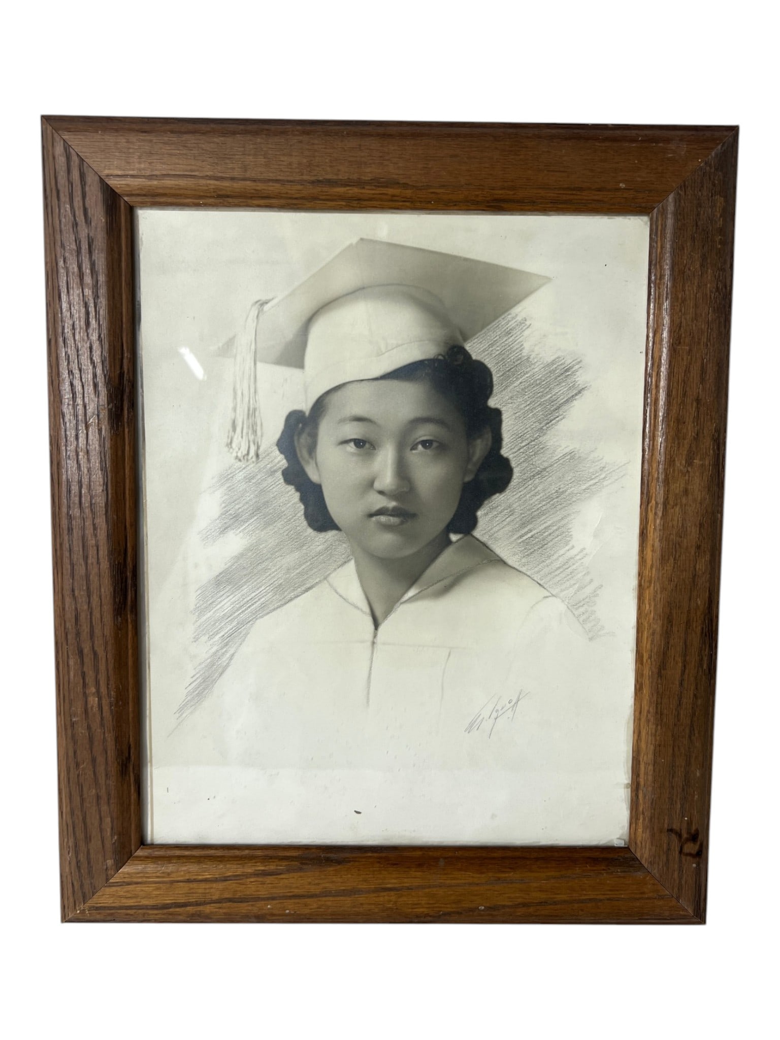 Framed Graduation Portrait Signed (1 of 4)