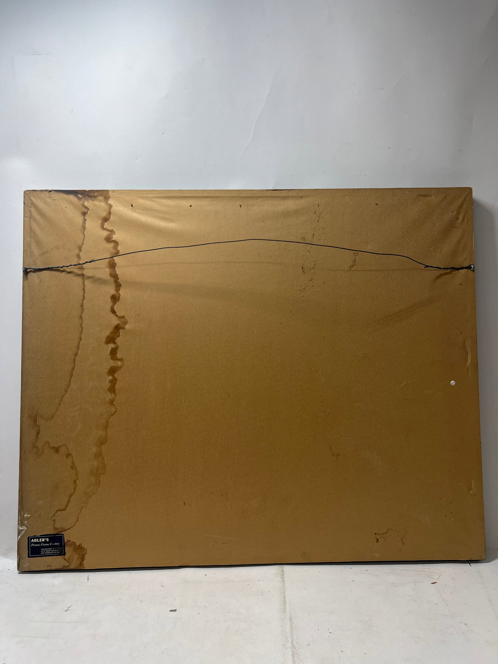 Mountain Landscape Drawing Signed - 5