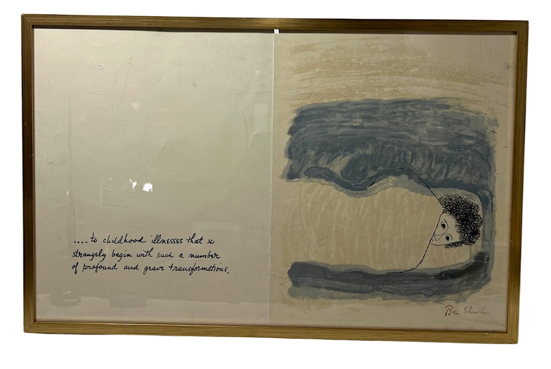 Ben Shahn Framed Artwork (1 of 5)