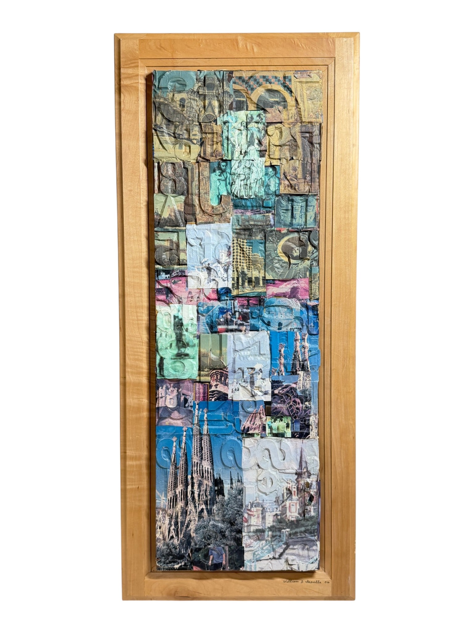 William D. Iaculla Mixed Media Panel (1 of 6)