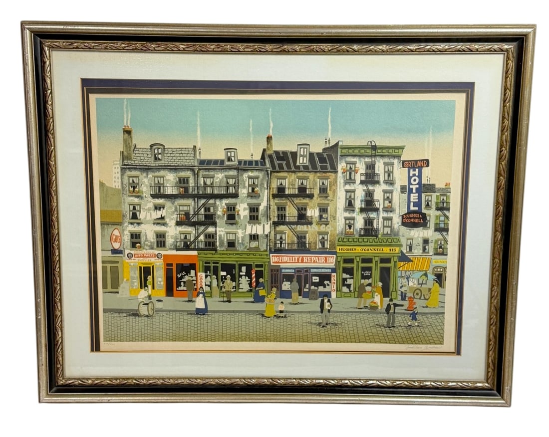 Jonathan Andrews New York Lithograph Signed (1 of 7)