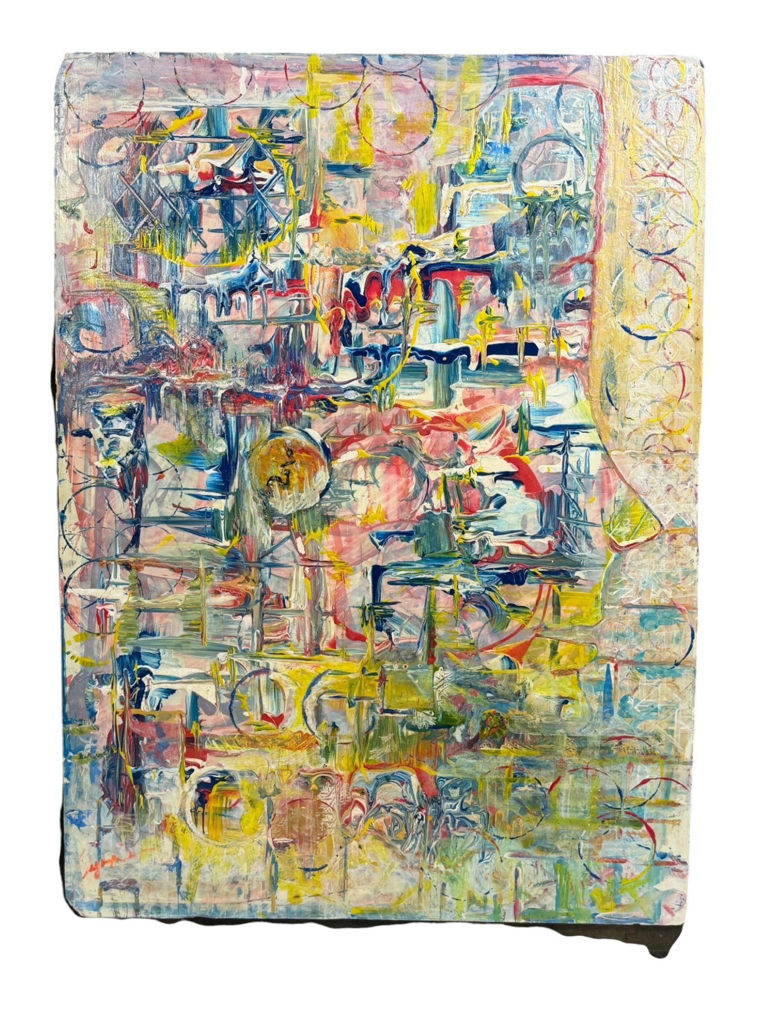 Large Abstract Expressionist Painting (1 of 5)