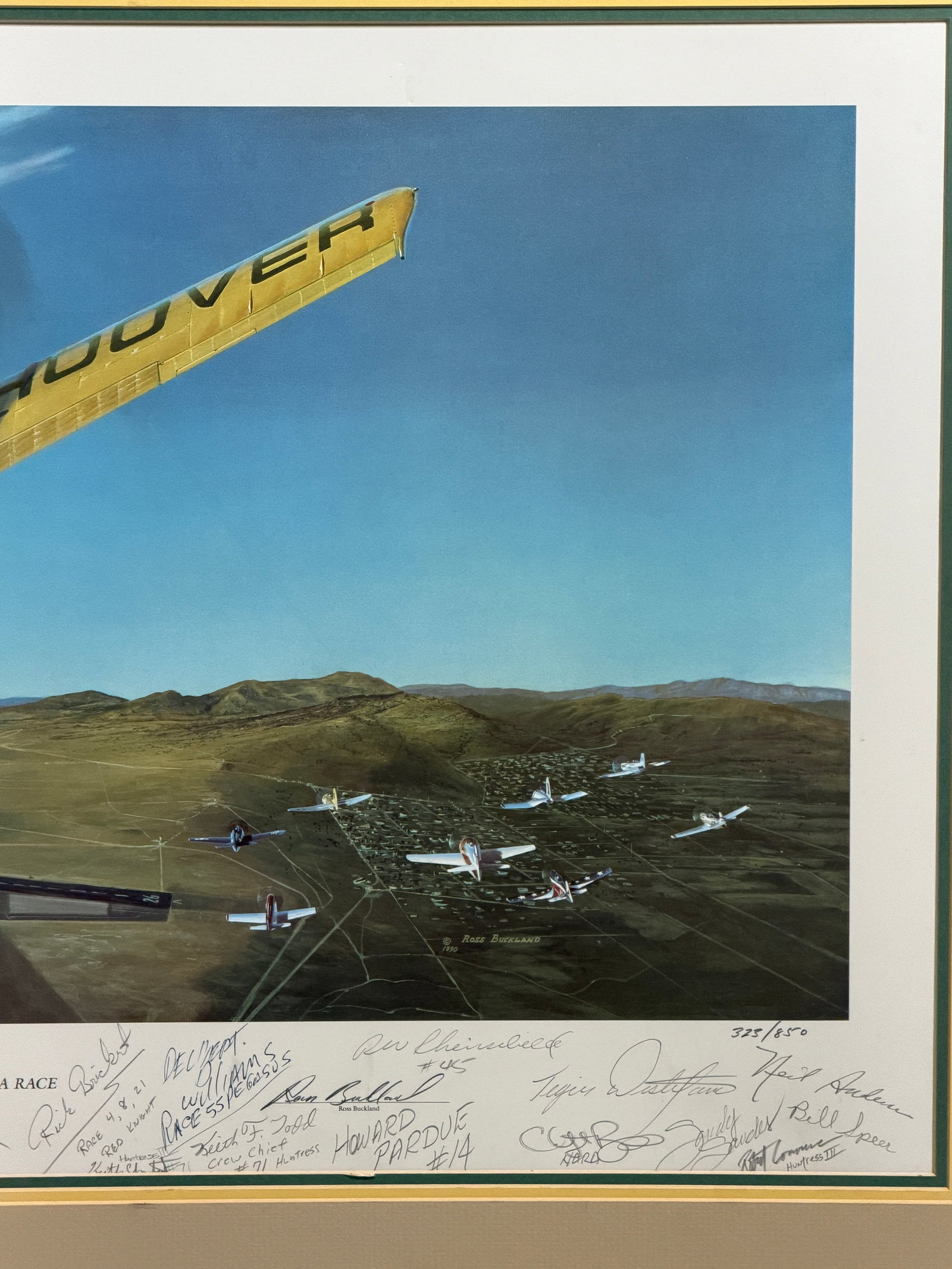Aviation Signed Print - 3