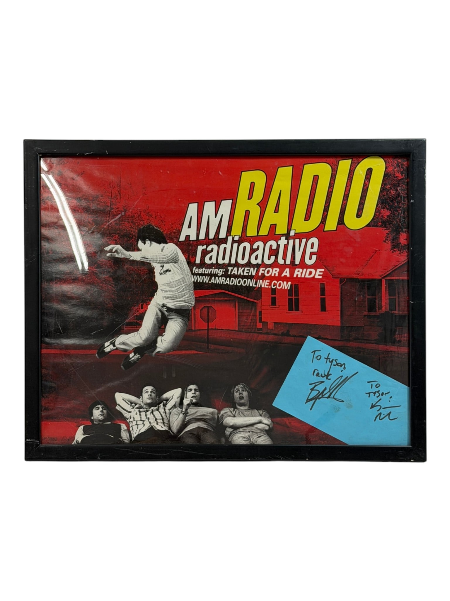 AM Radio Signed Promotional Poster (1 of 6)