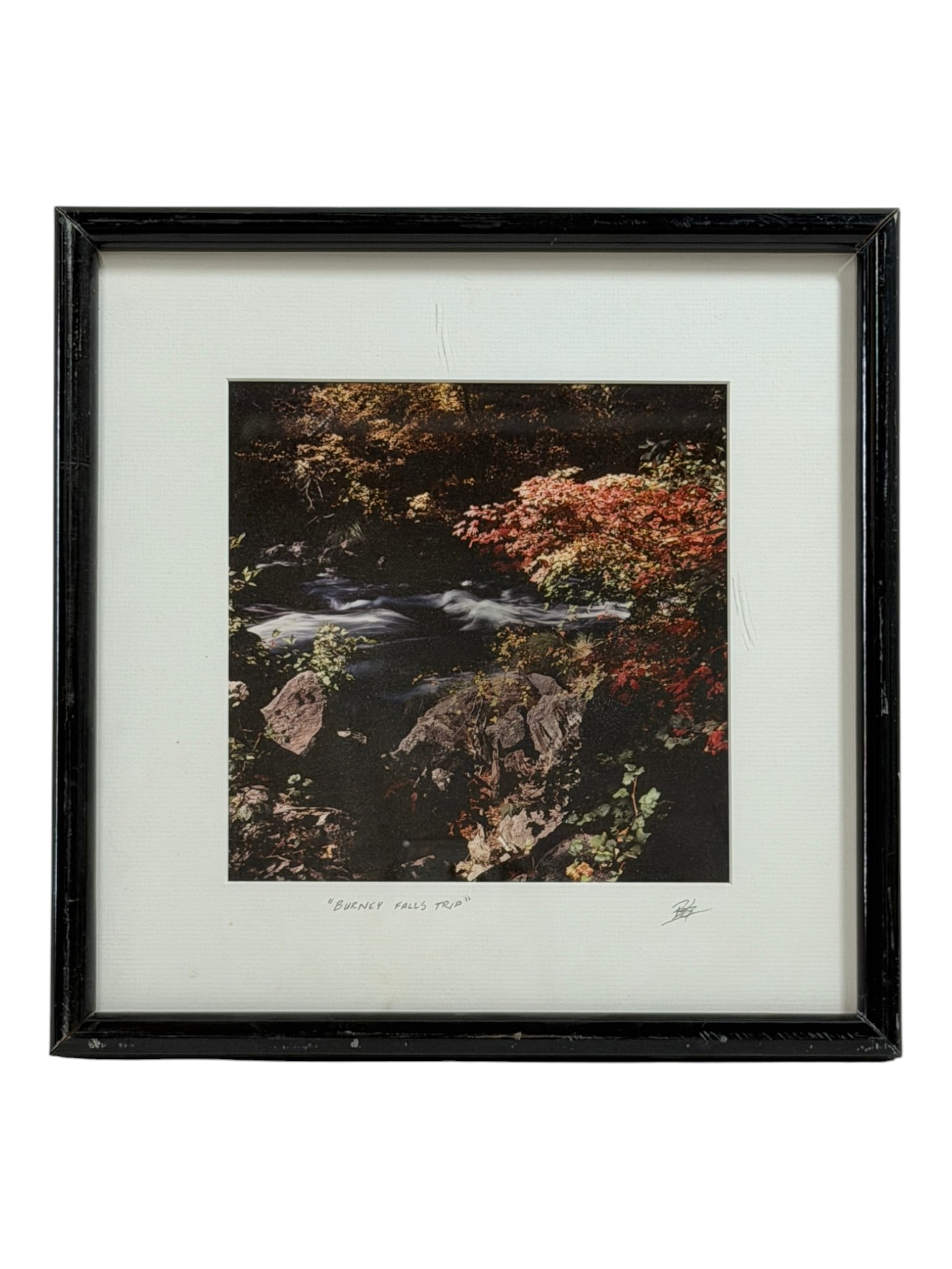 Burney Falls Trip Photograph Signed (1 of 6)