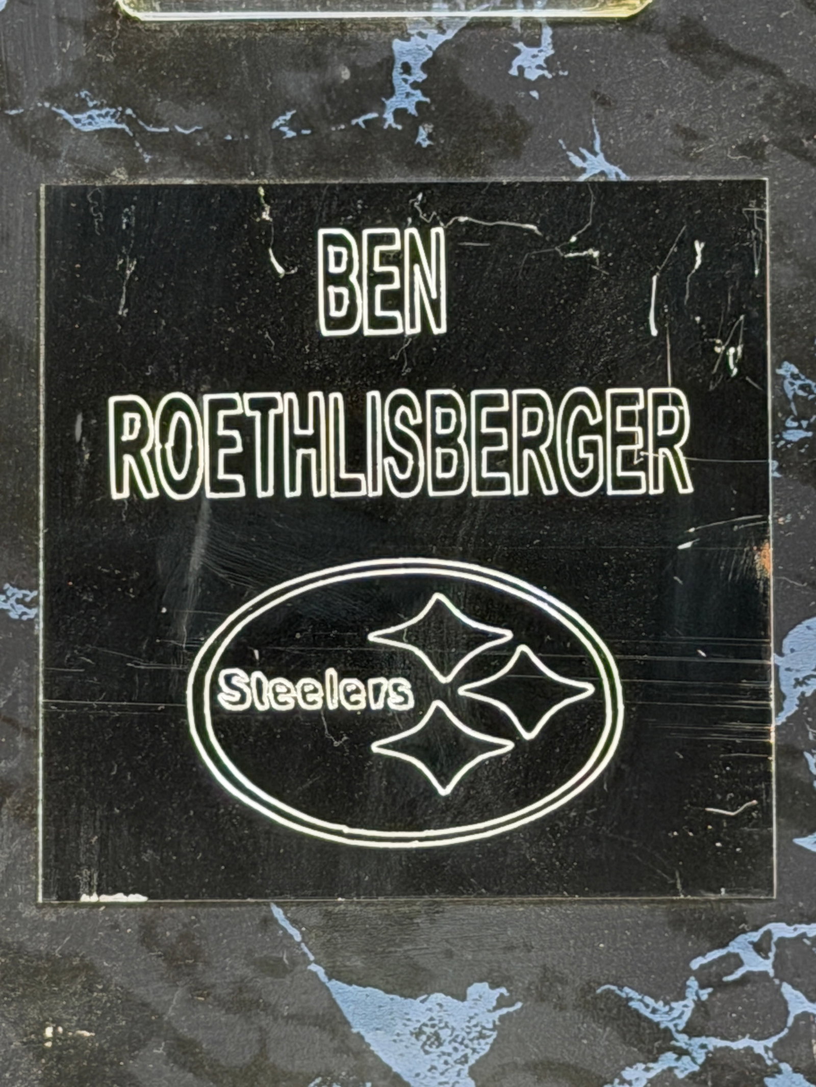 Ben Roethlisberger Plaque - 4