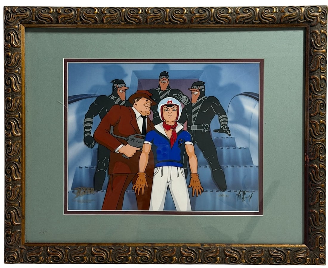 Speed Racer Animation Art Cell Signed (1 of 7)