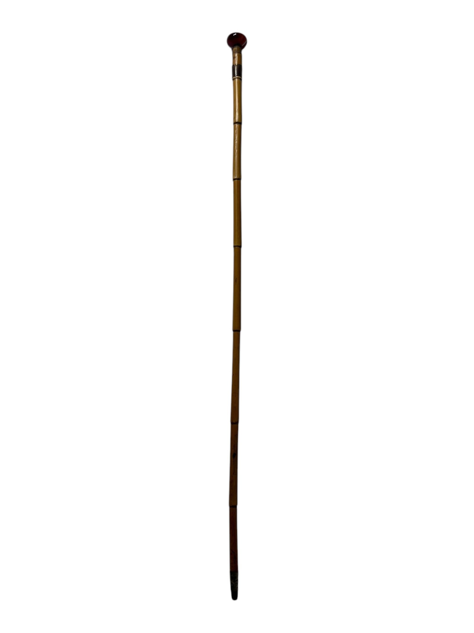 Vintage Carved Wooden Walking Stick Cane (1 of 5)