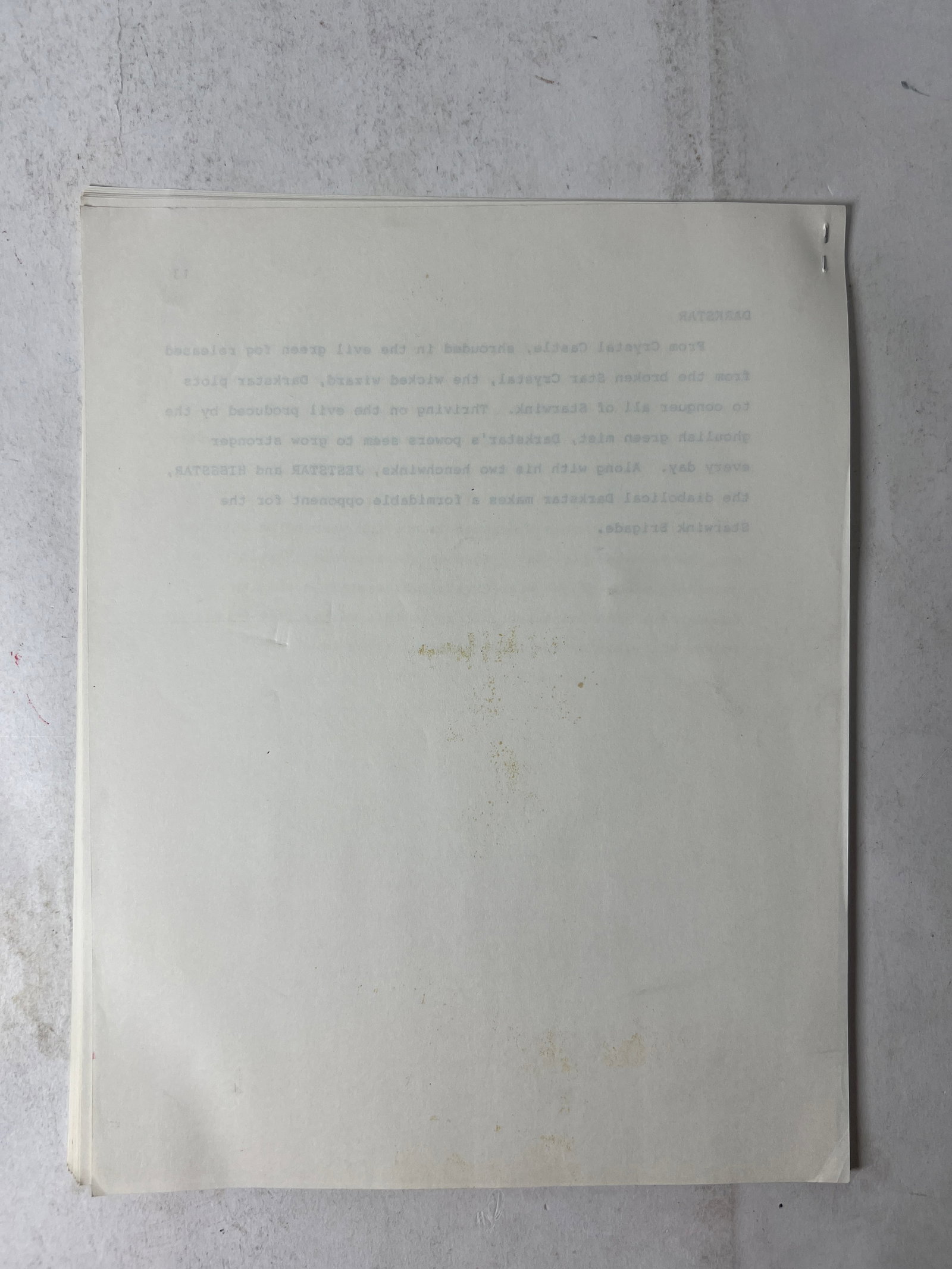 Robert Baty Script Draft #3 - 3