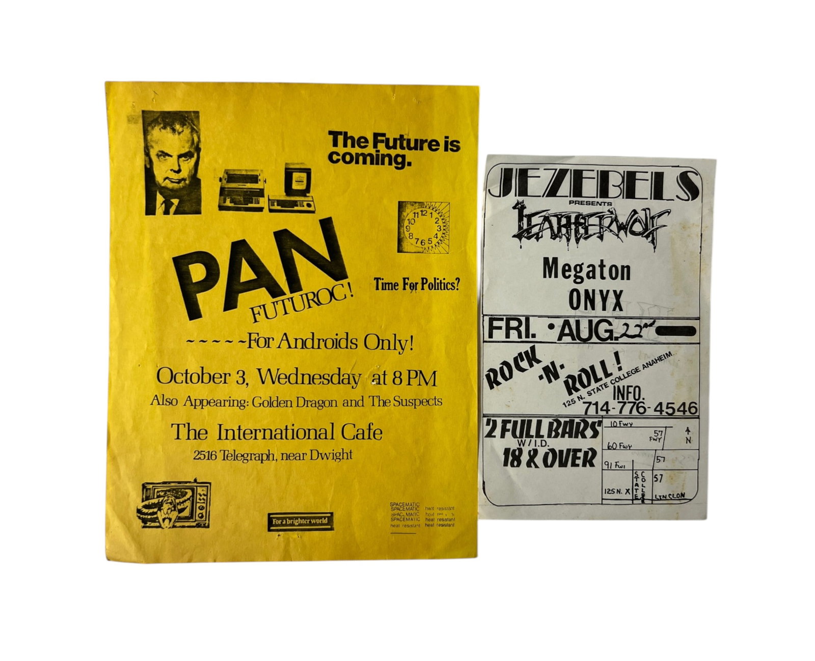 Punk Rock Flyers PAN Futuroc Jezielbels (1 of 4)
