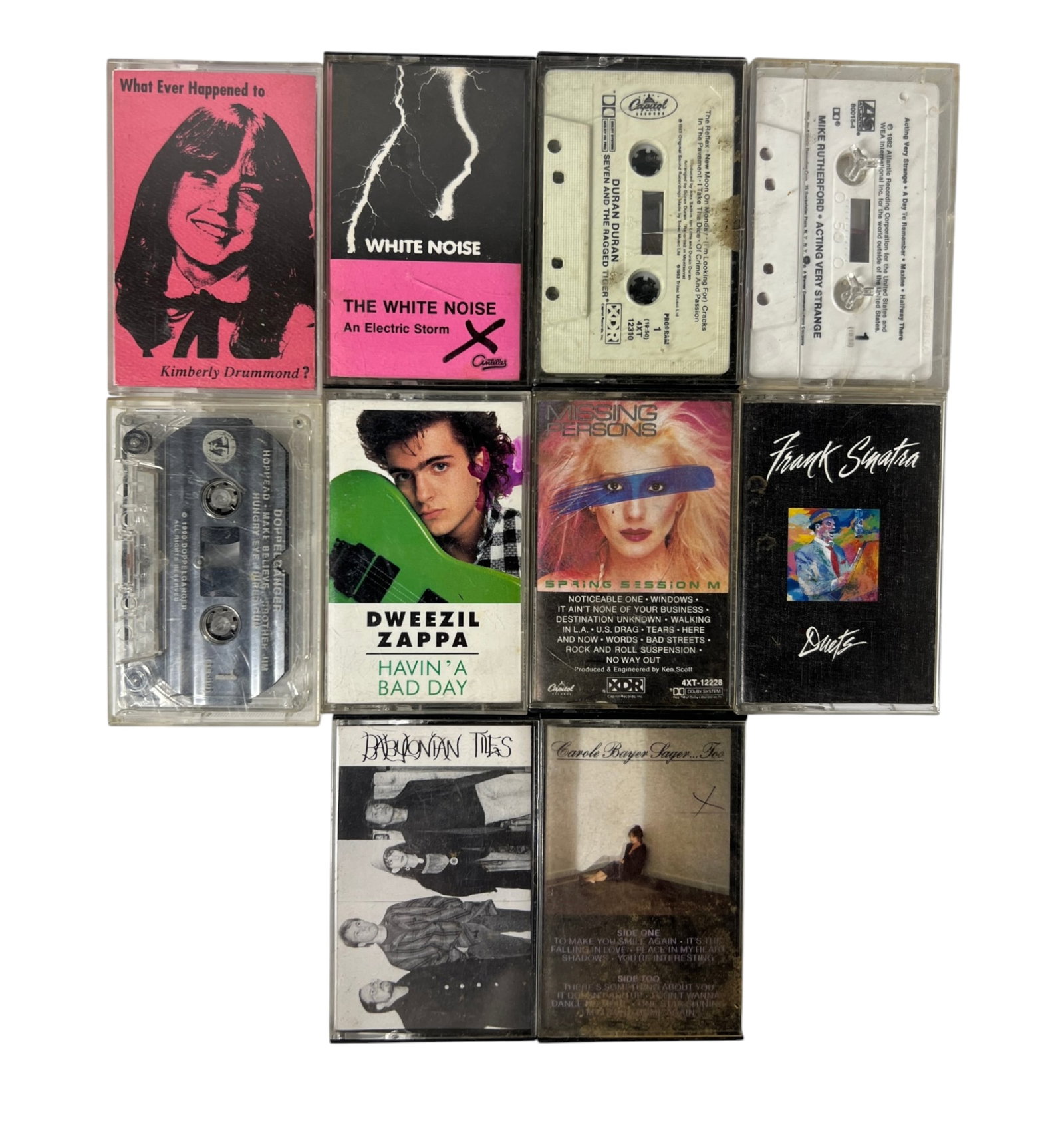 Vintage Cassette Lot New Wave Rock 10 Tapes (1 of 4)