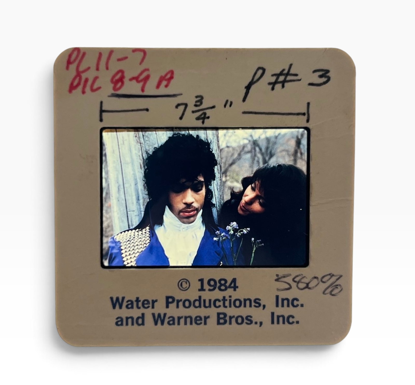Rare Prince 1984 Warner Bros Productions Color Slide for Cover (1 of 4)