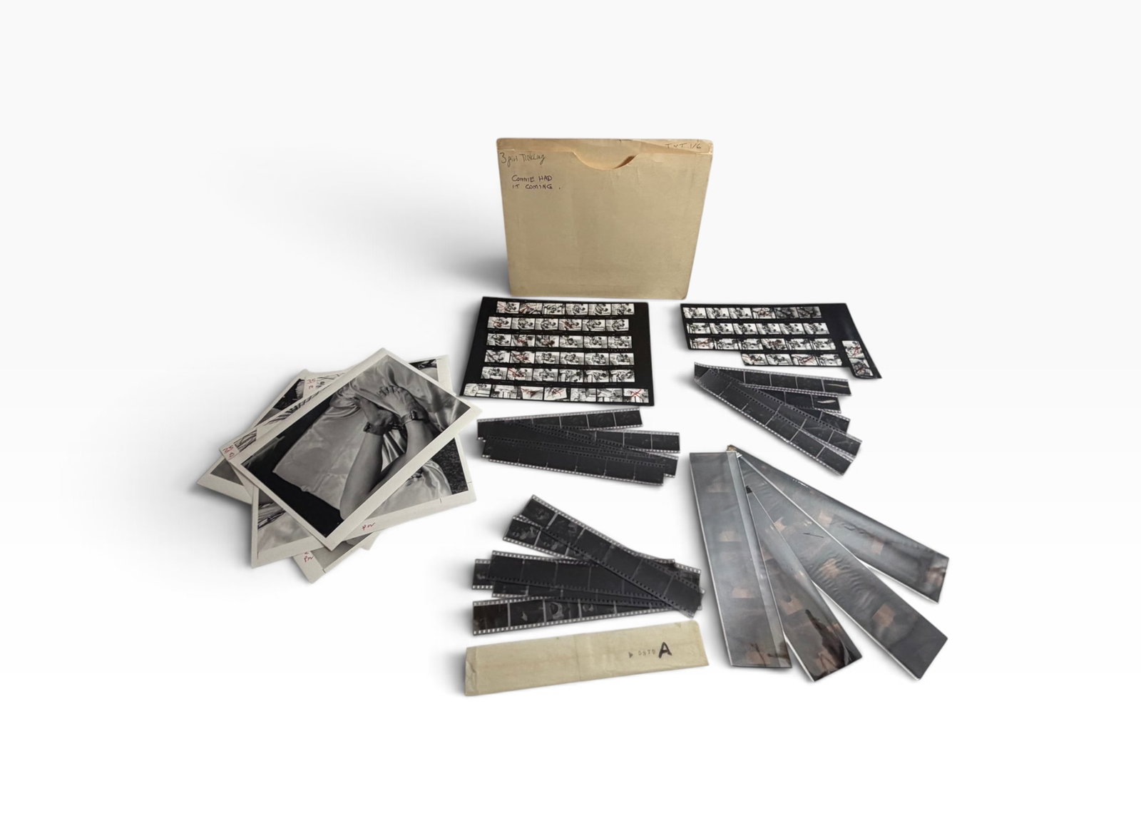 Vintage Adult Photo Archive Contact Sheets Negatives Photos (1 of 5)