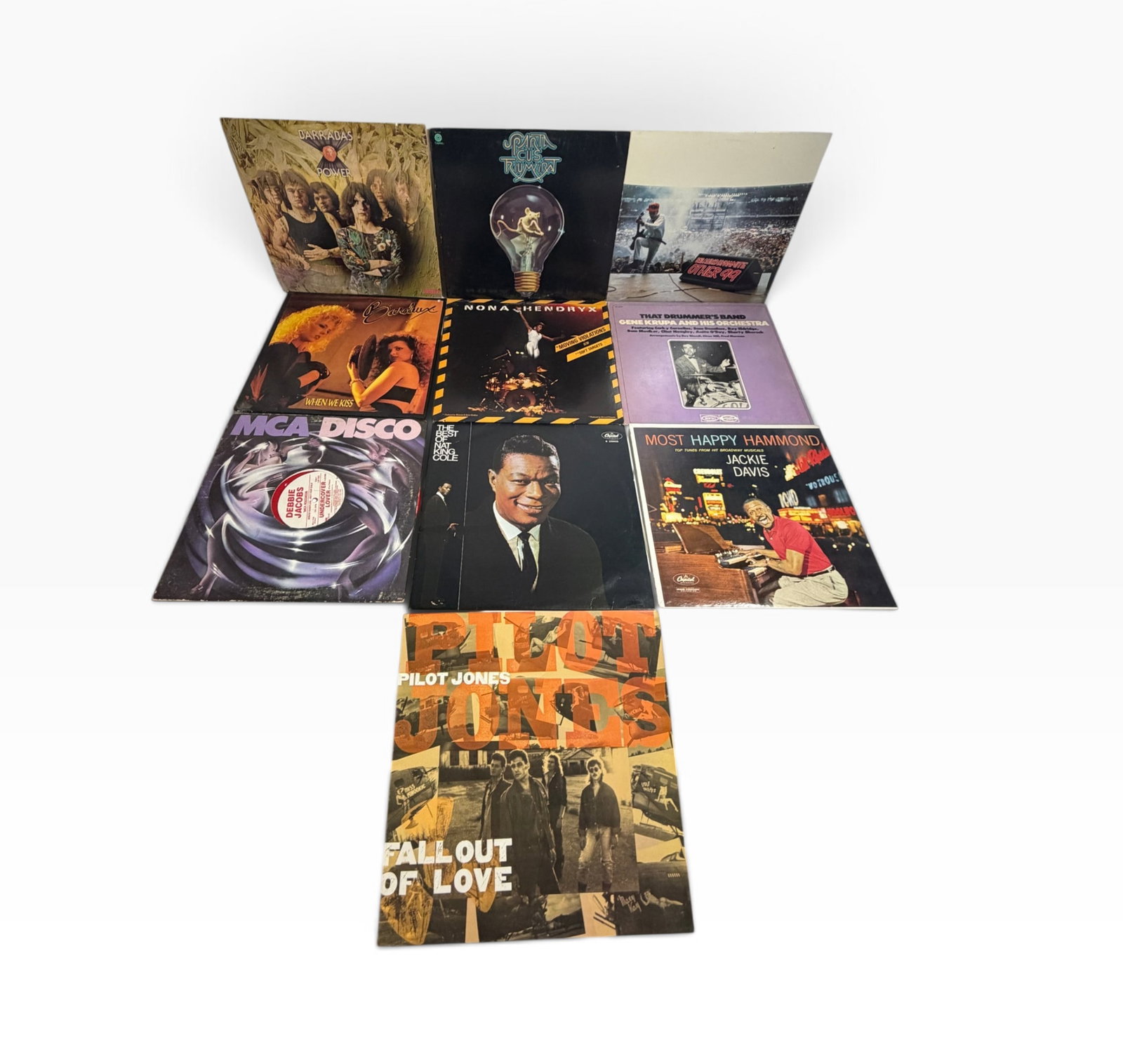 Vintage Vinyl Record Album Collection Nat King Cole Kitaro Pilot Jones More (1 of 4)
