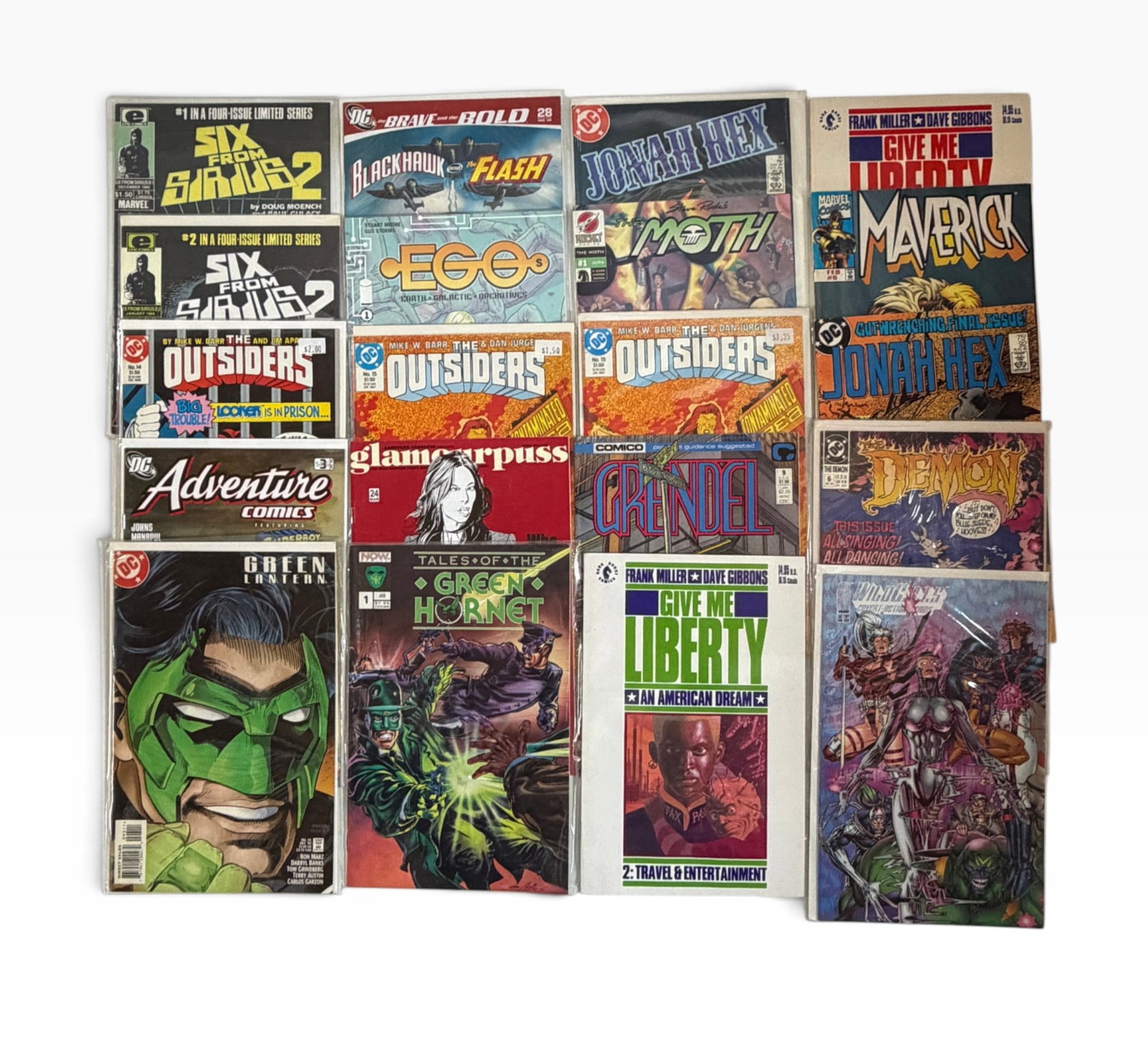 Mixed Comic Book Lot Six From Sirius Outsiders Jonah Hex More (1 of 4)